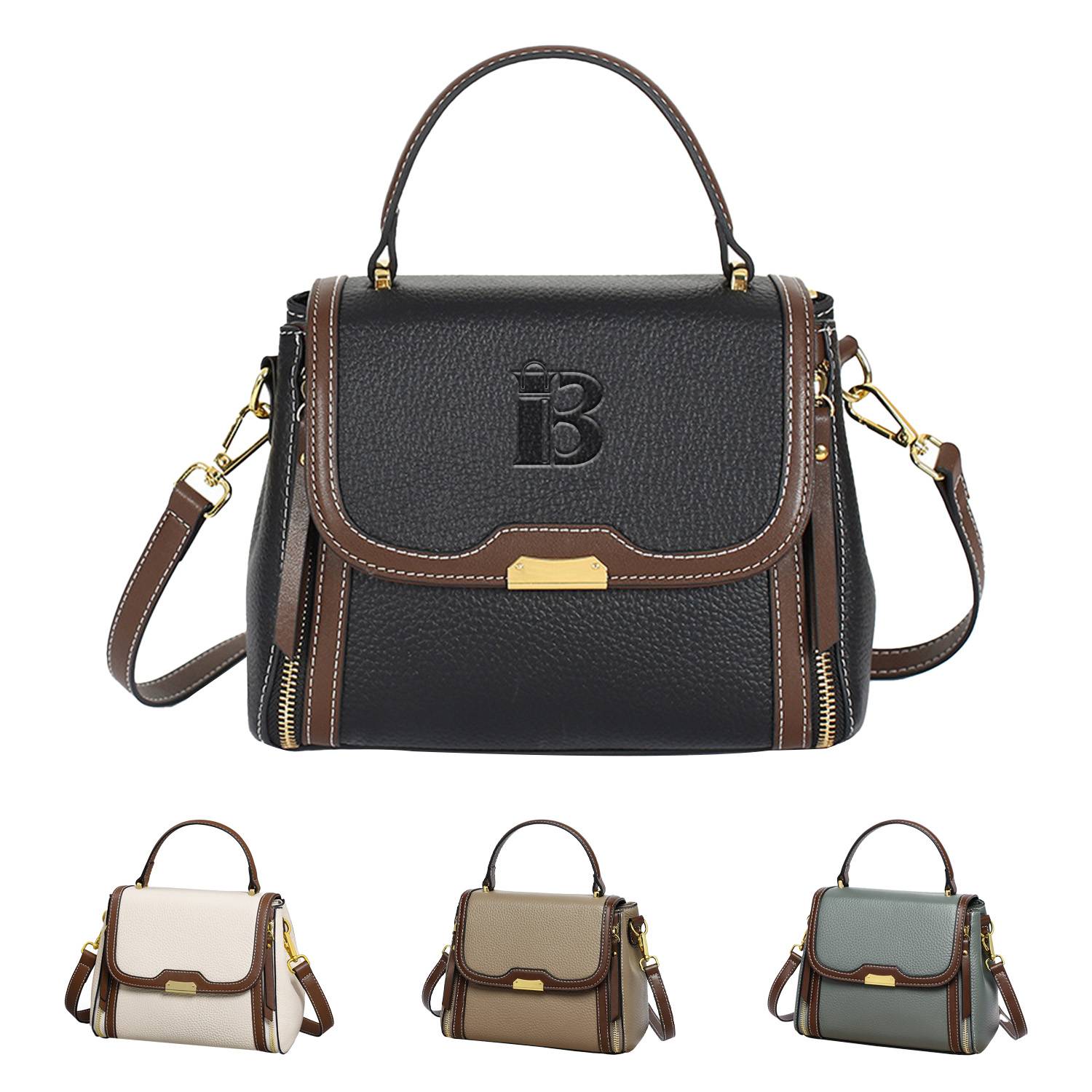 Genuine leather Women's Shoulder Crossbody Bag 13