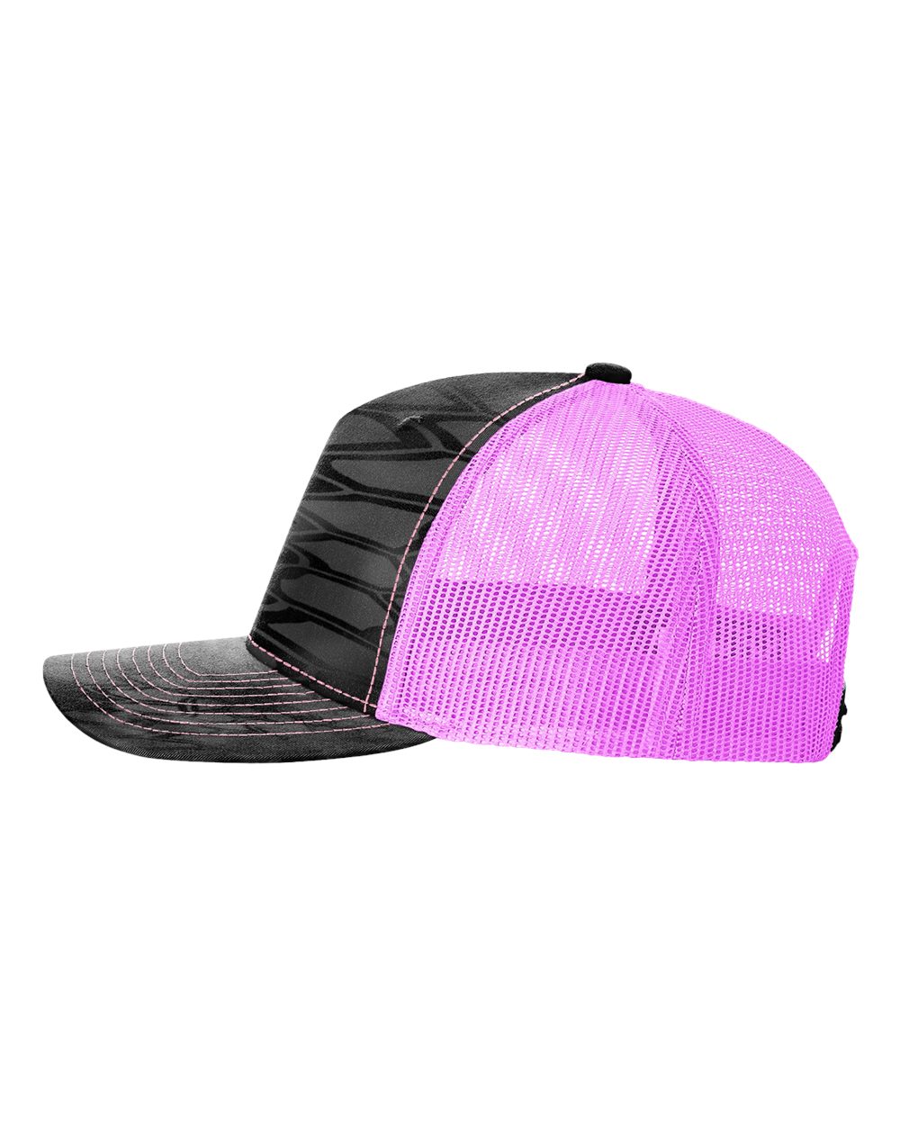 Printed Five-Panel Trucker Cap - 112PFP 36