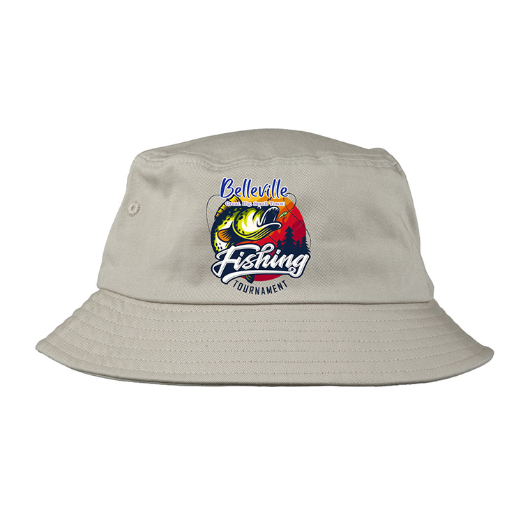 "SHADY" Full Color Imprint Cotton Bucket Hat 74