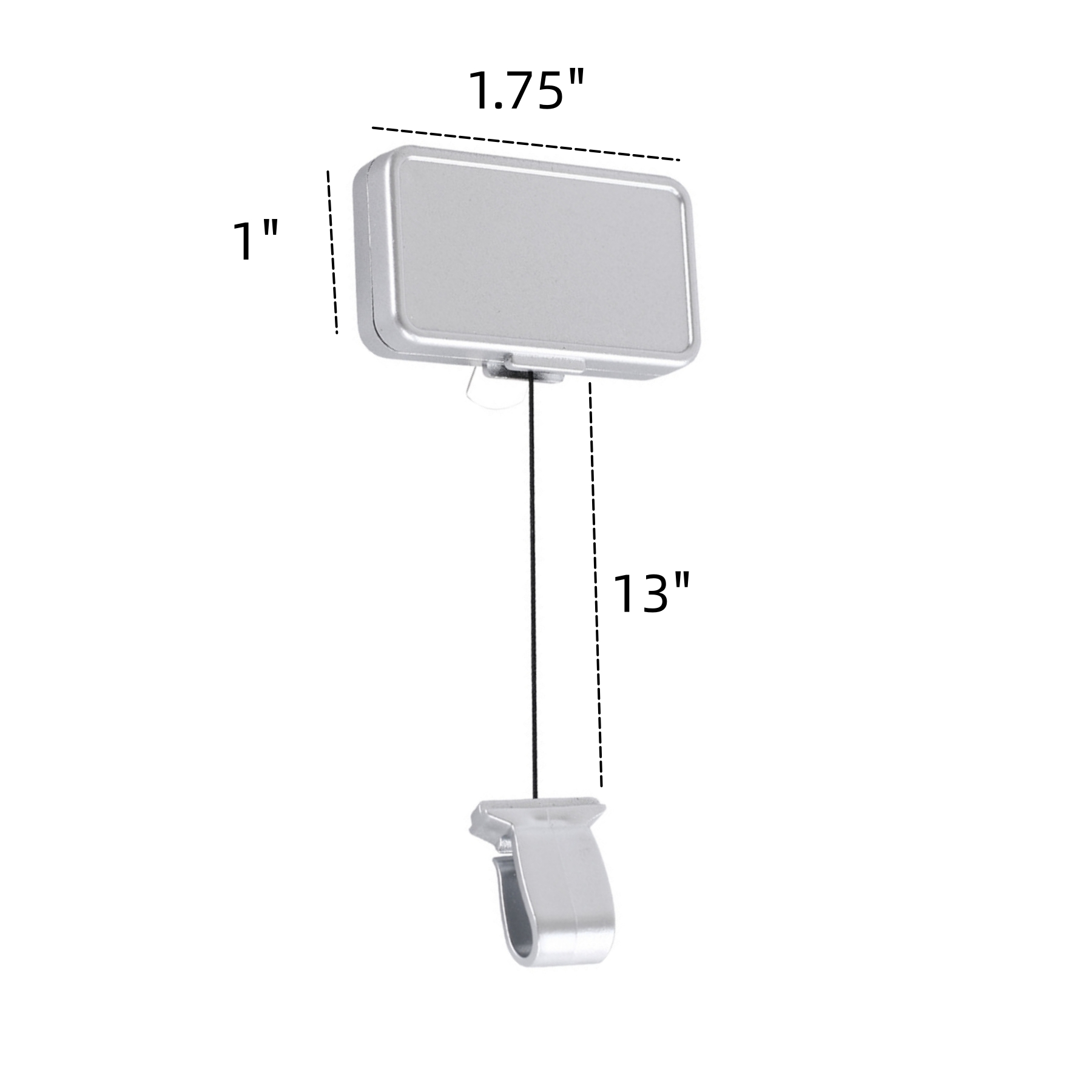 Retractable Badge Reel Clips Holder 2
