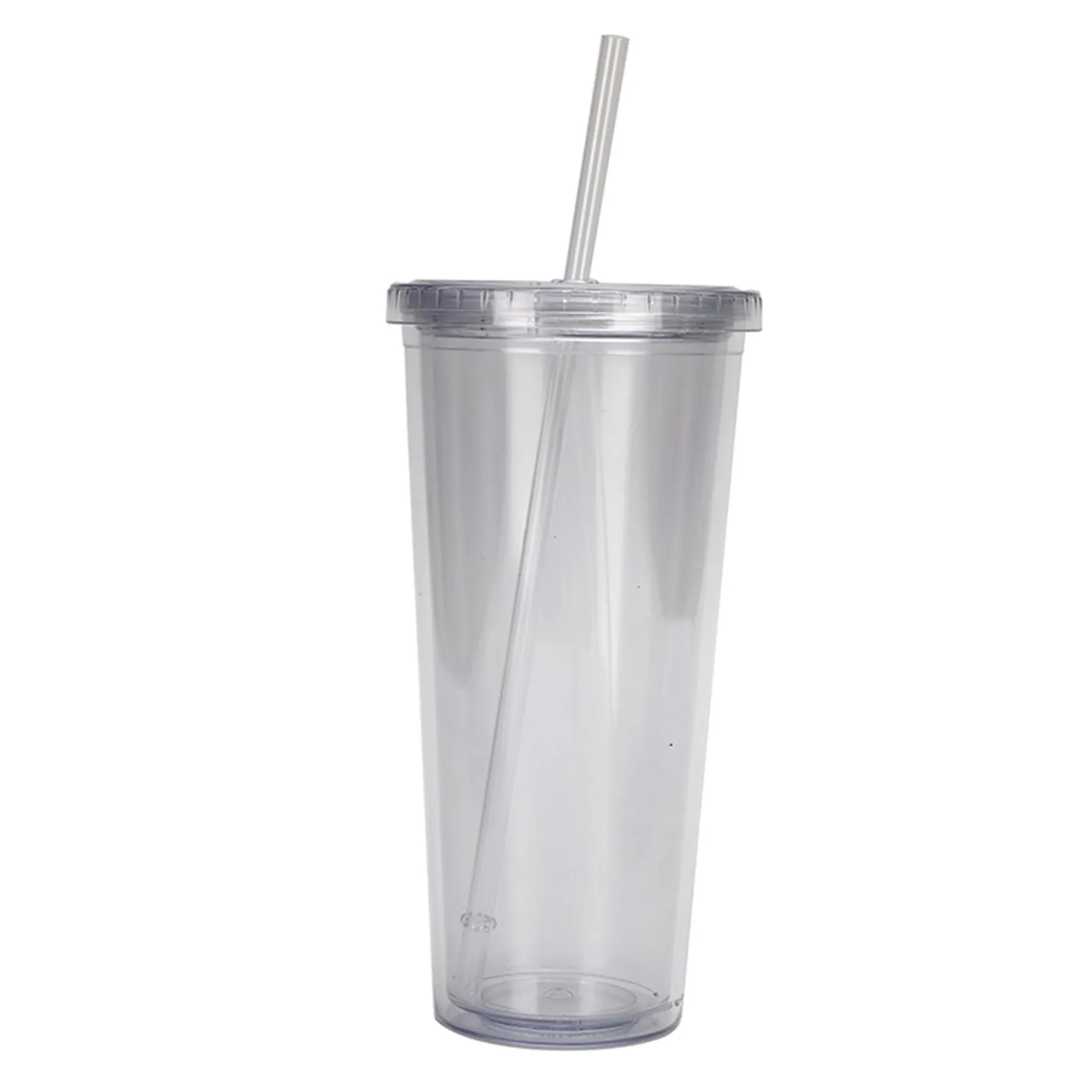 24Oz Double Layer Plastic Fluorescent Cup 2