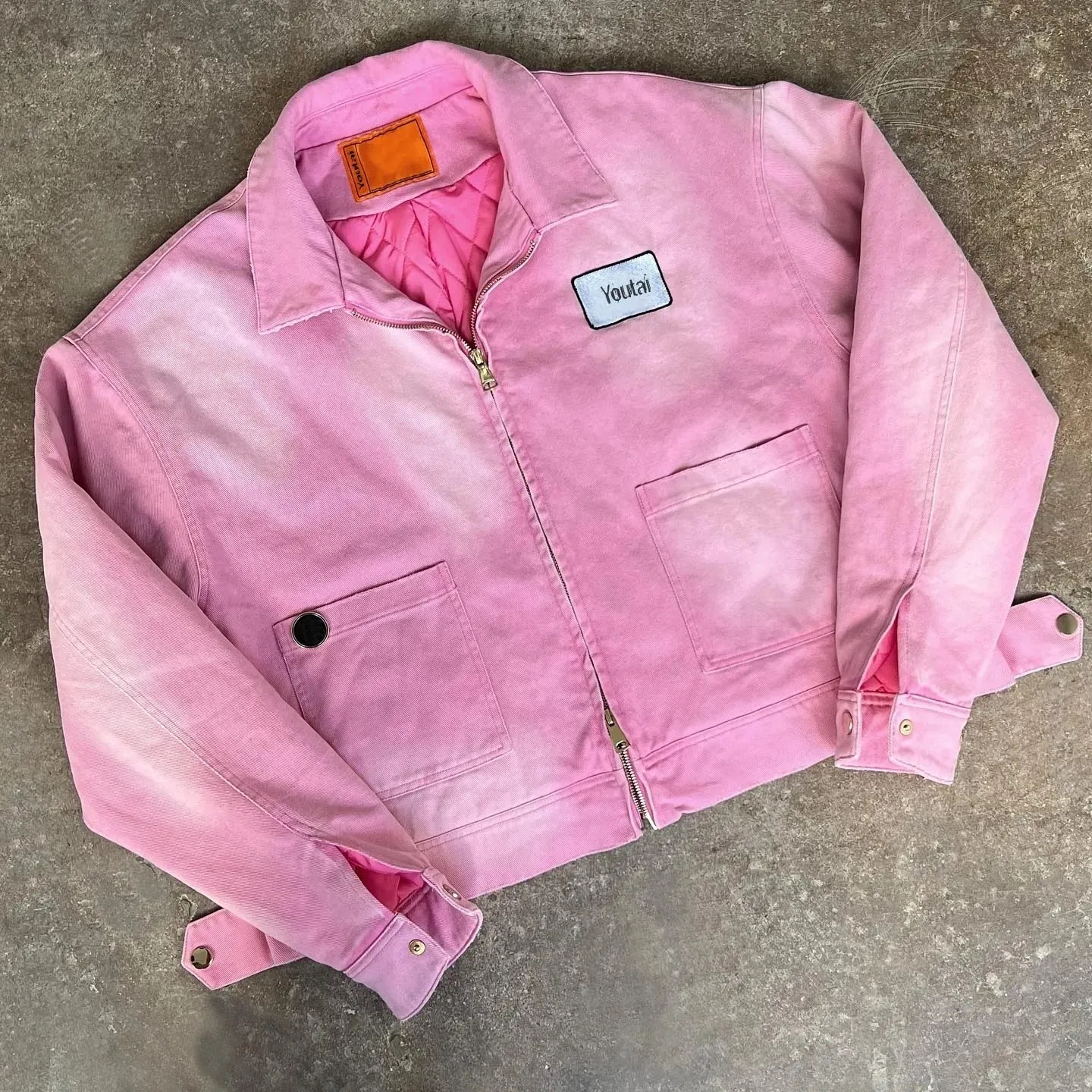 Varsity Bomber Jacket Heavyweight Winter Streetwear 4