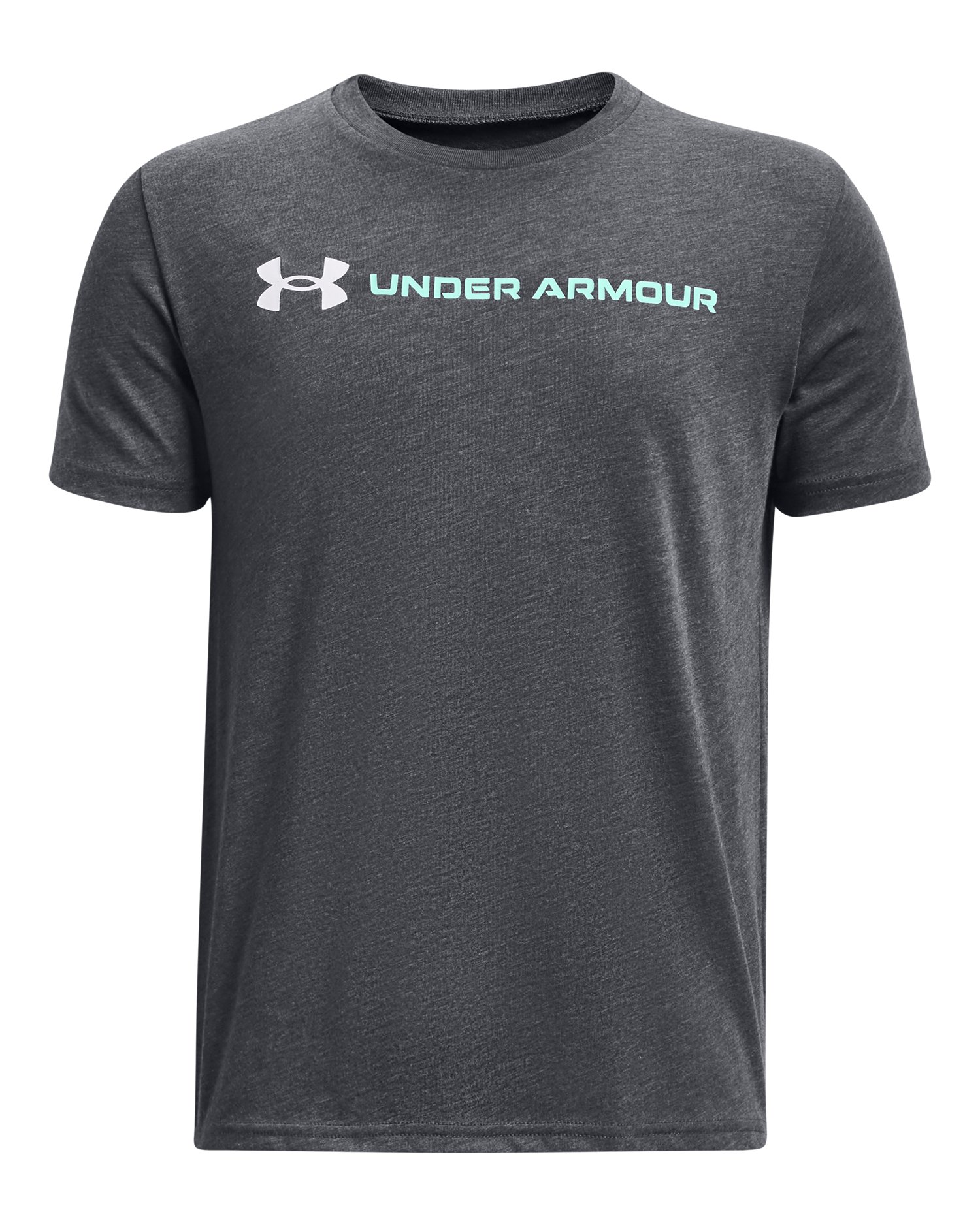 UA Logo Wordmark Boys' Short Sleeve 4