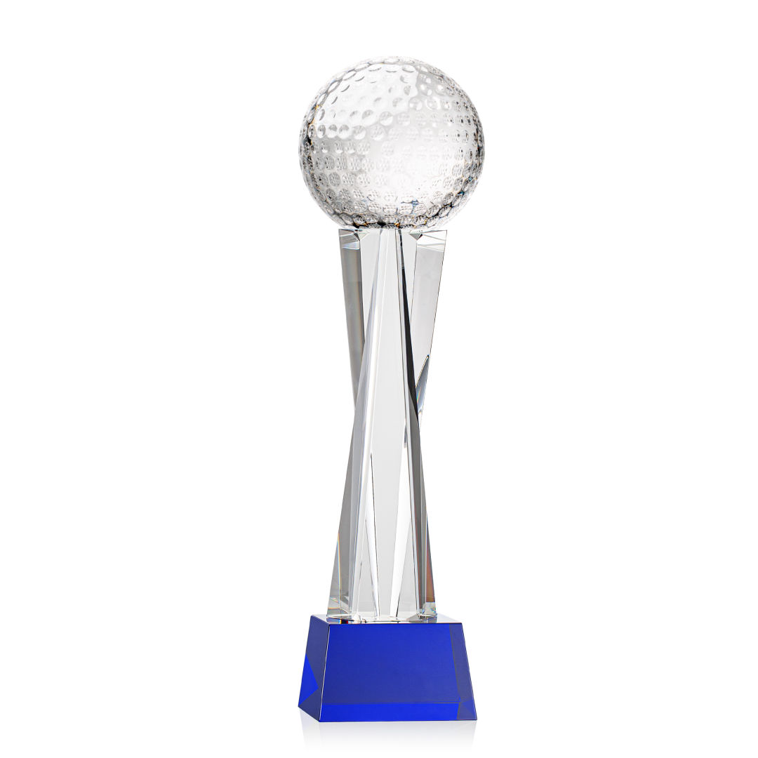 Golf Ball Award on Grafton Base - Blue 8