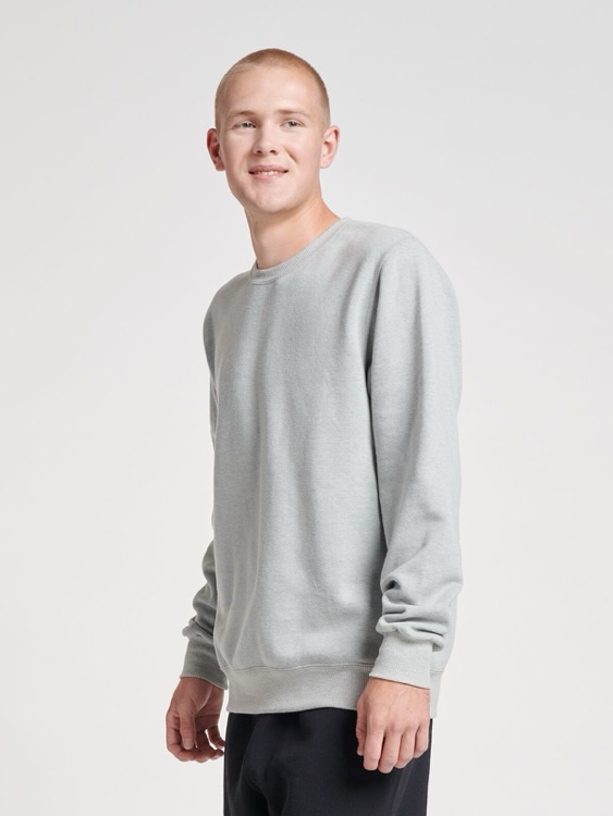 JERZEES ECO® Premium Blend Combed Ring-Spun Unisex Sweatshirt, custom hoodie or sweatshirt with logo imprint 5