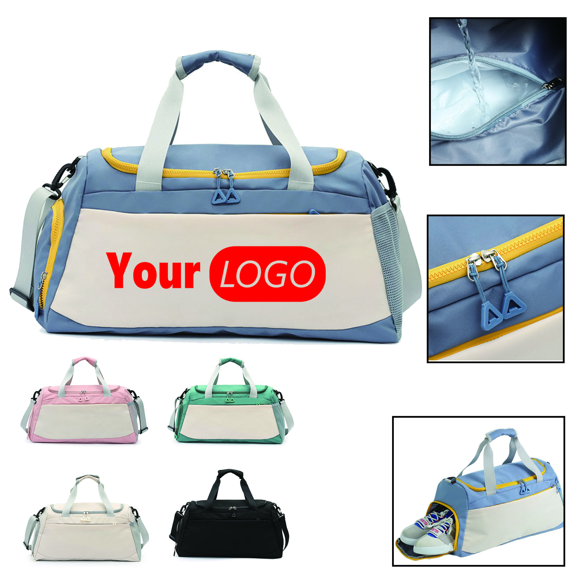 Durable Sports Tote Bag Full Color MOQ 50 PCS 3