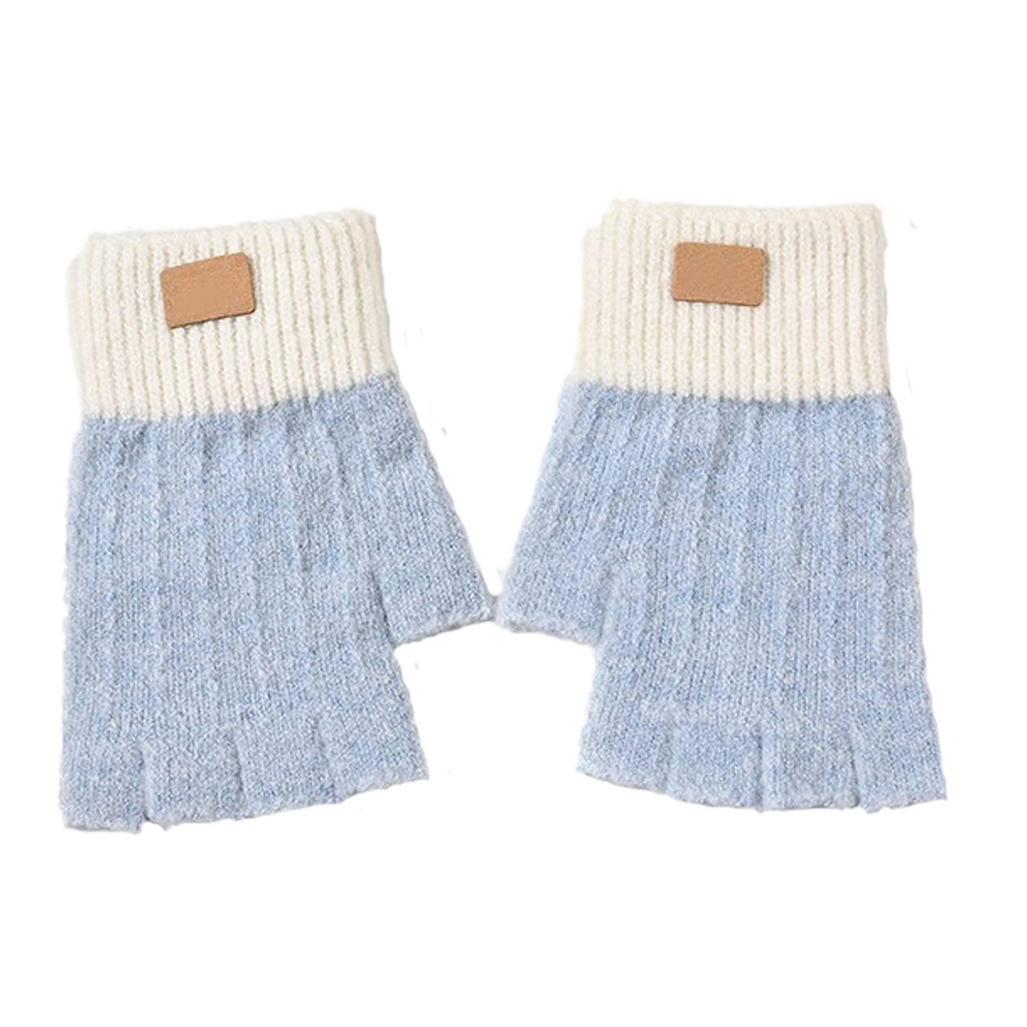 Women Fingerless nitted Gloves 6