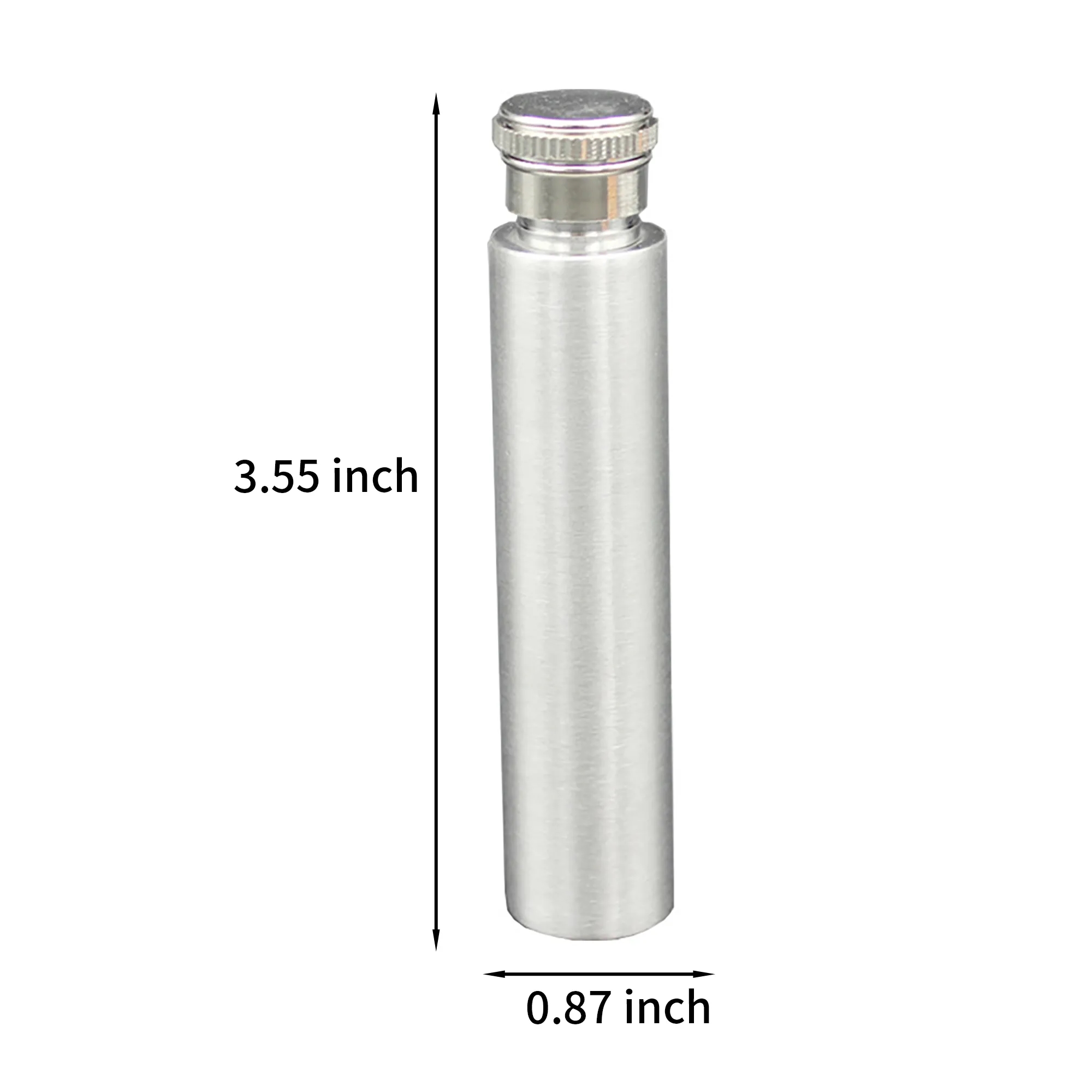 Portable 1oz Stainless Steel Cigar Flask 3