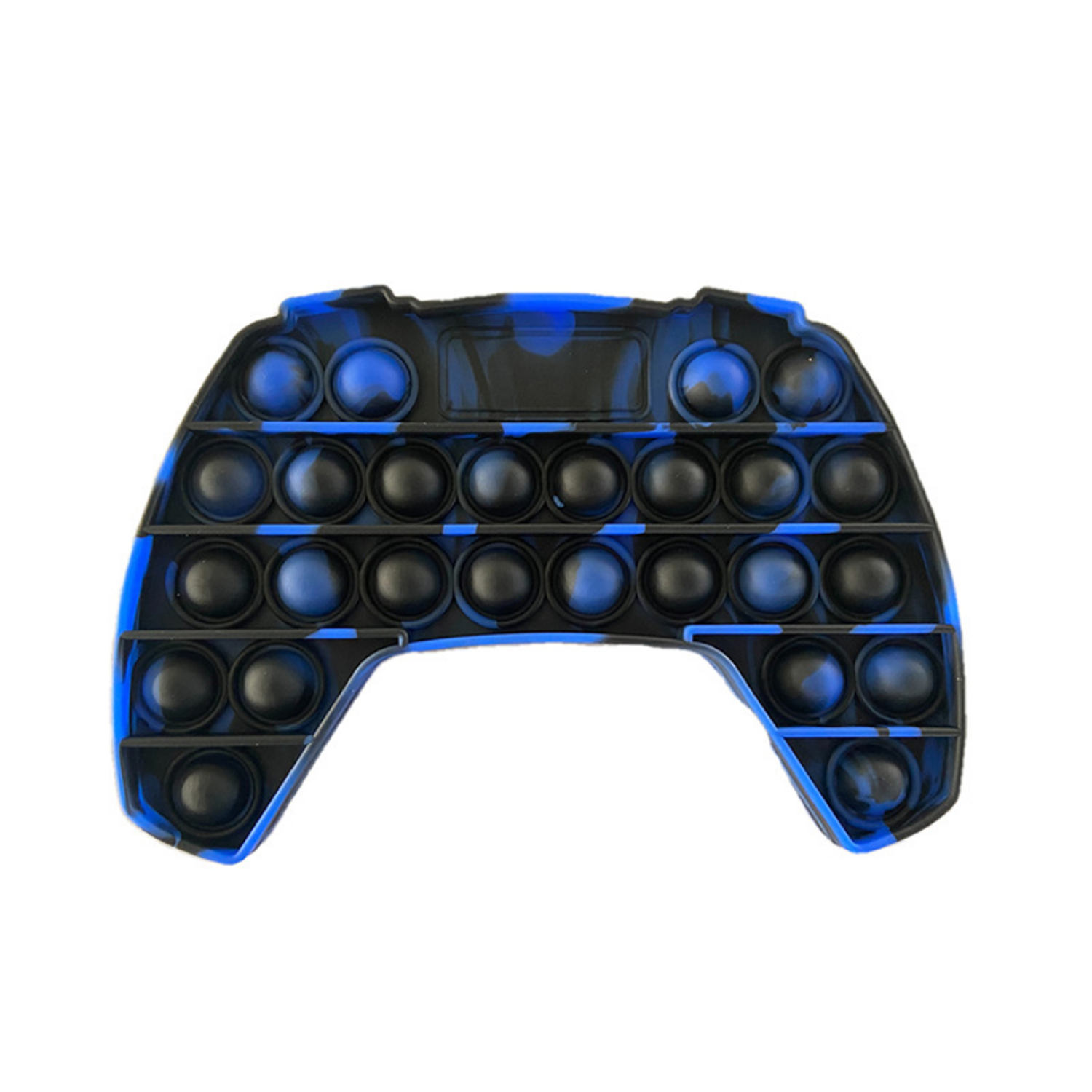 Multi Color Gamepad Shape Silicone Push Bubble Fidget Toy 2