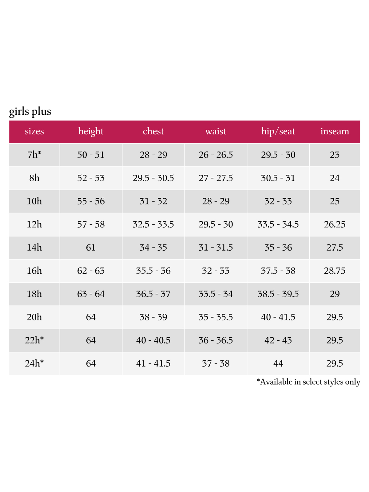 Classroom Uniforms - Girls' Low Rise Pant 2