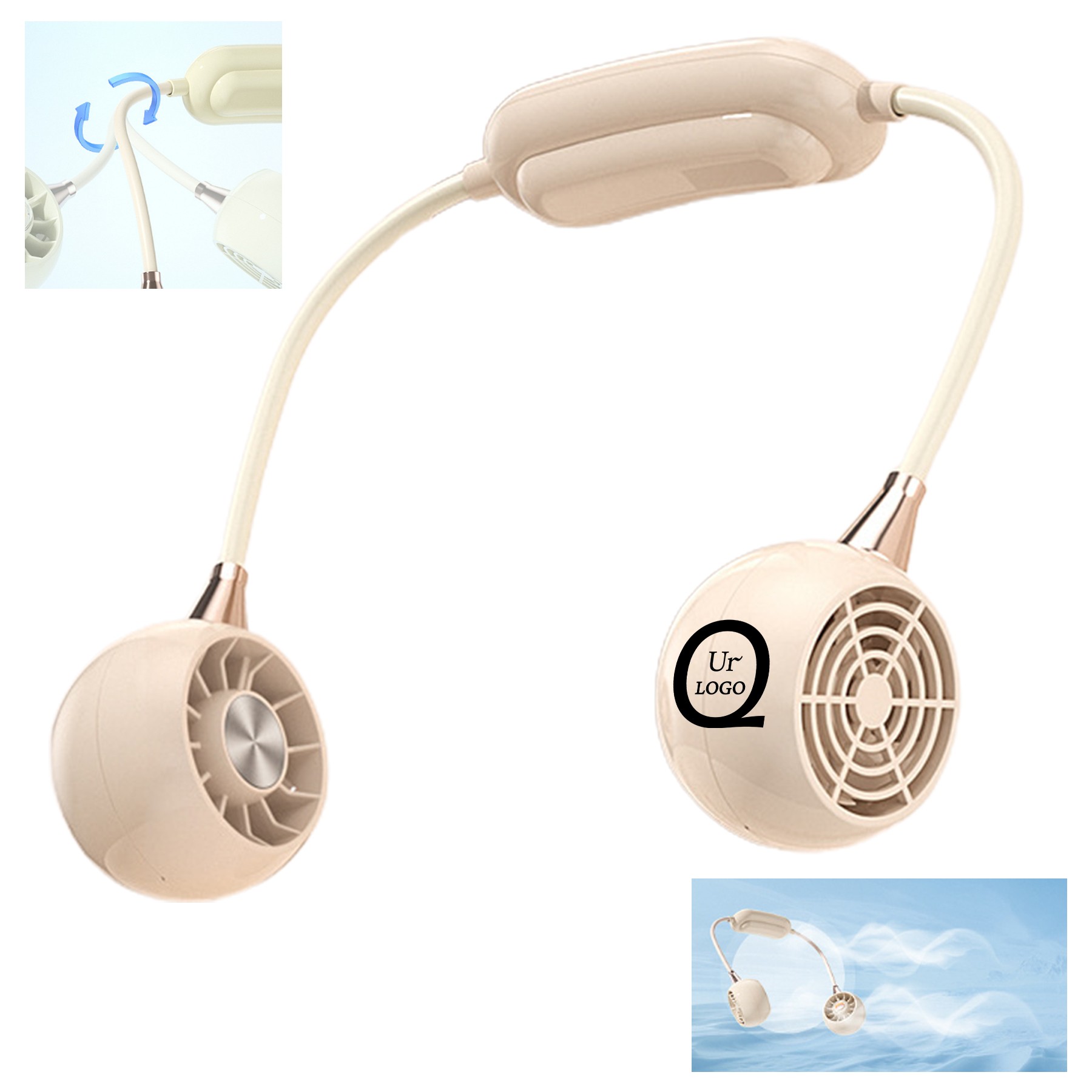 Hands-Free Neck Fan