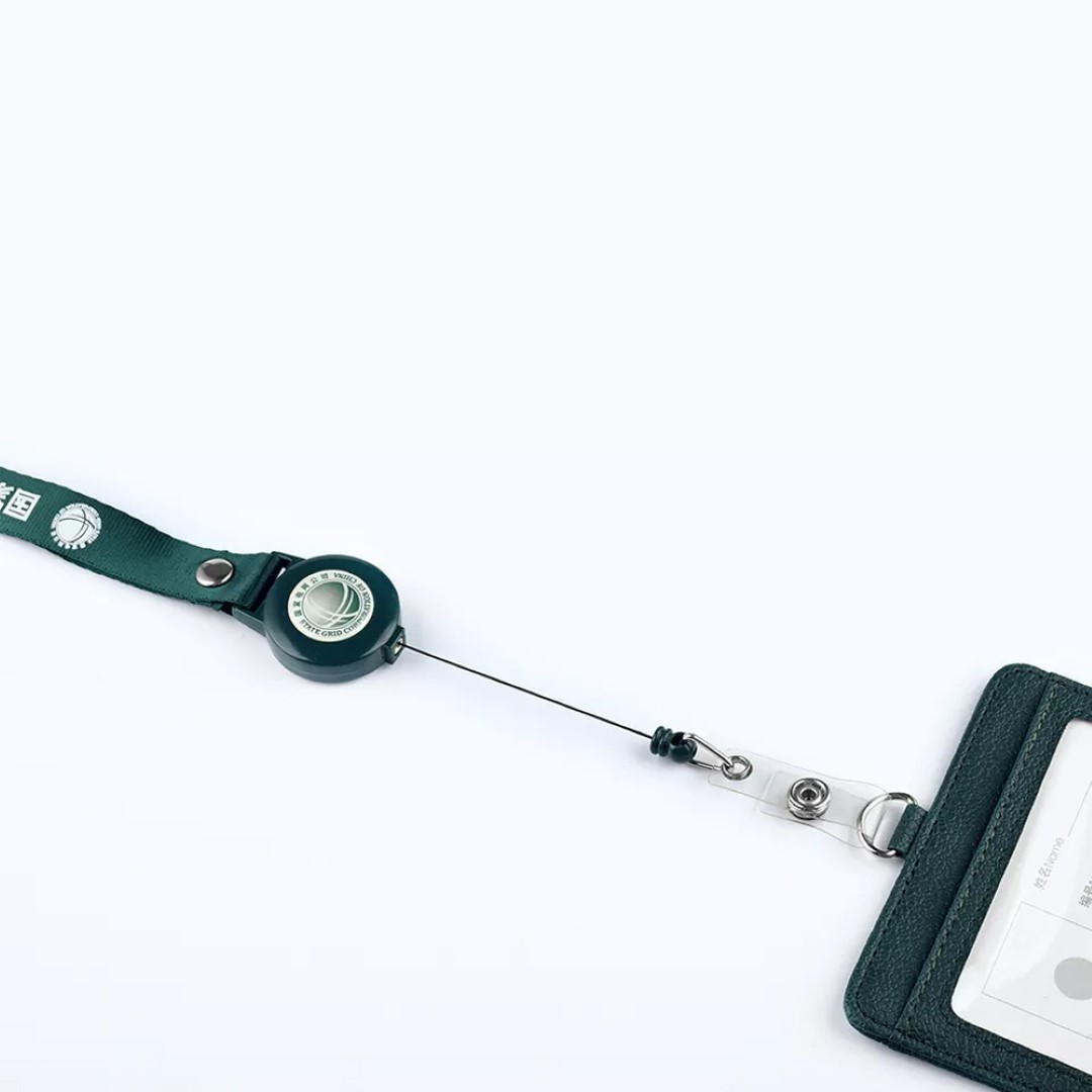 Decorated 3/4" Lanyard w/ Full color Badge Reel 6