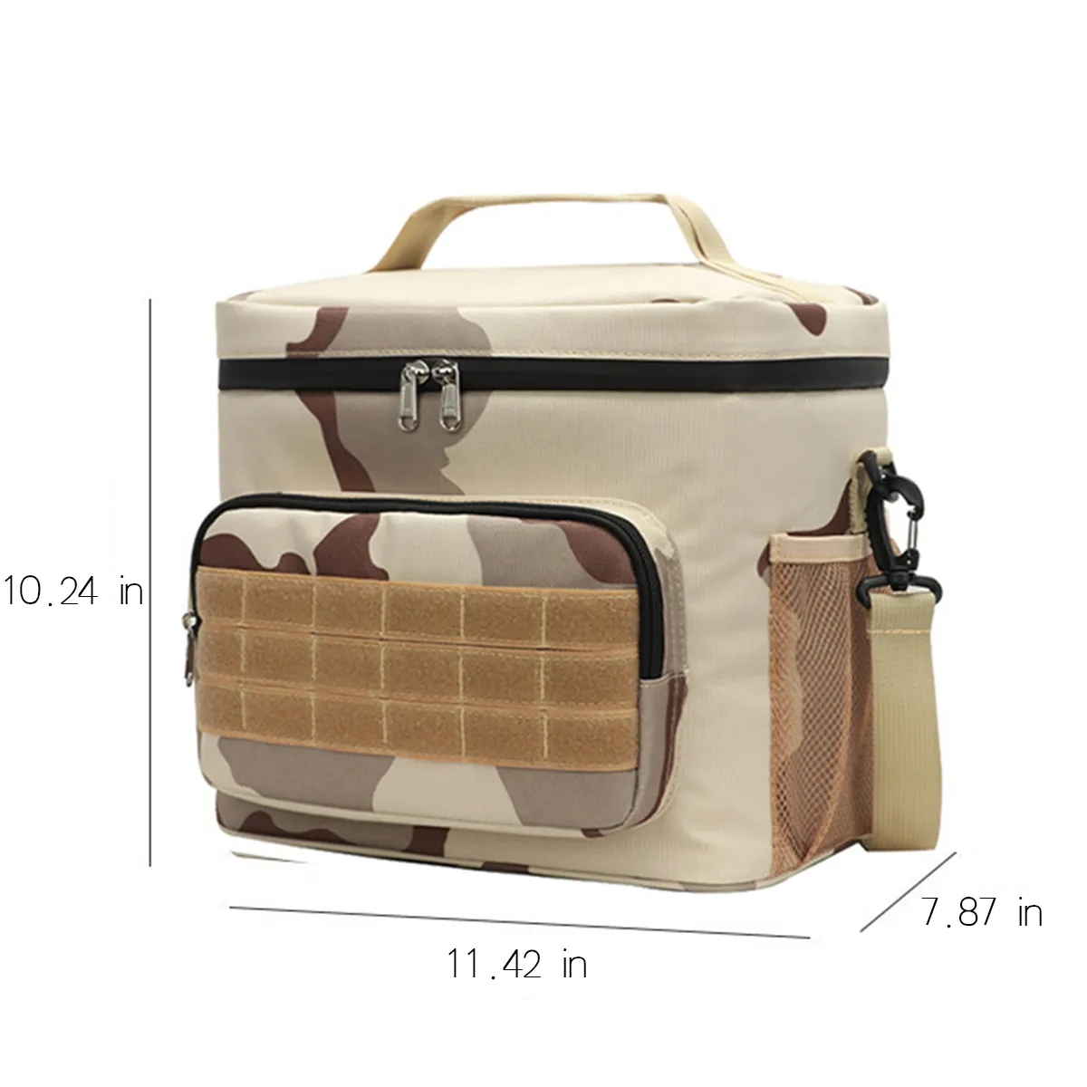 15L Tactical Insulated Lunch Box Large Refrigerated Tote Bag 4