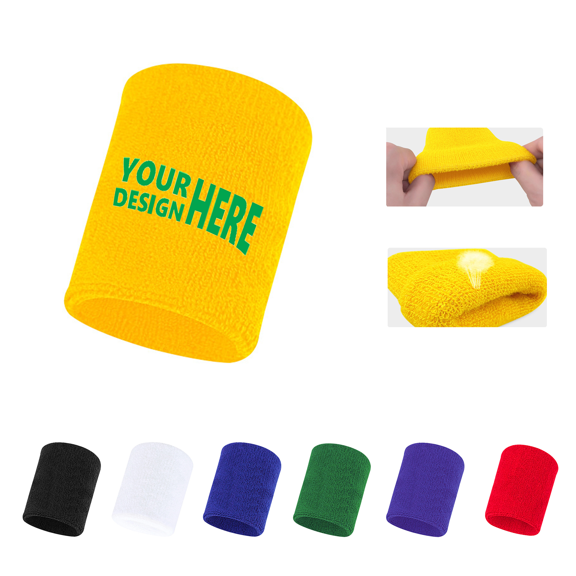 Customizable Sports Wristbands MOQ 100PCS 4