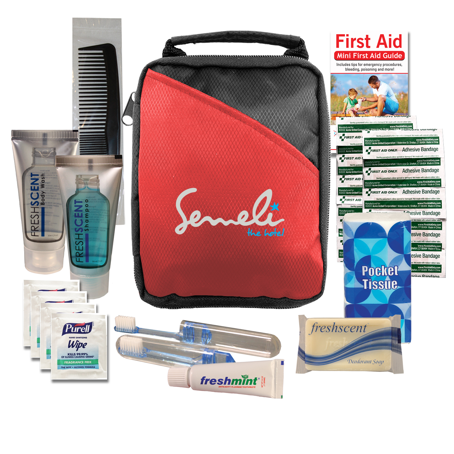 Water Resistant Travel Kit 2