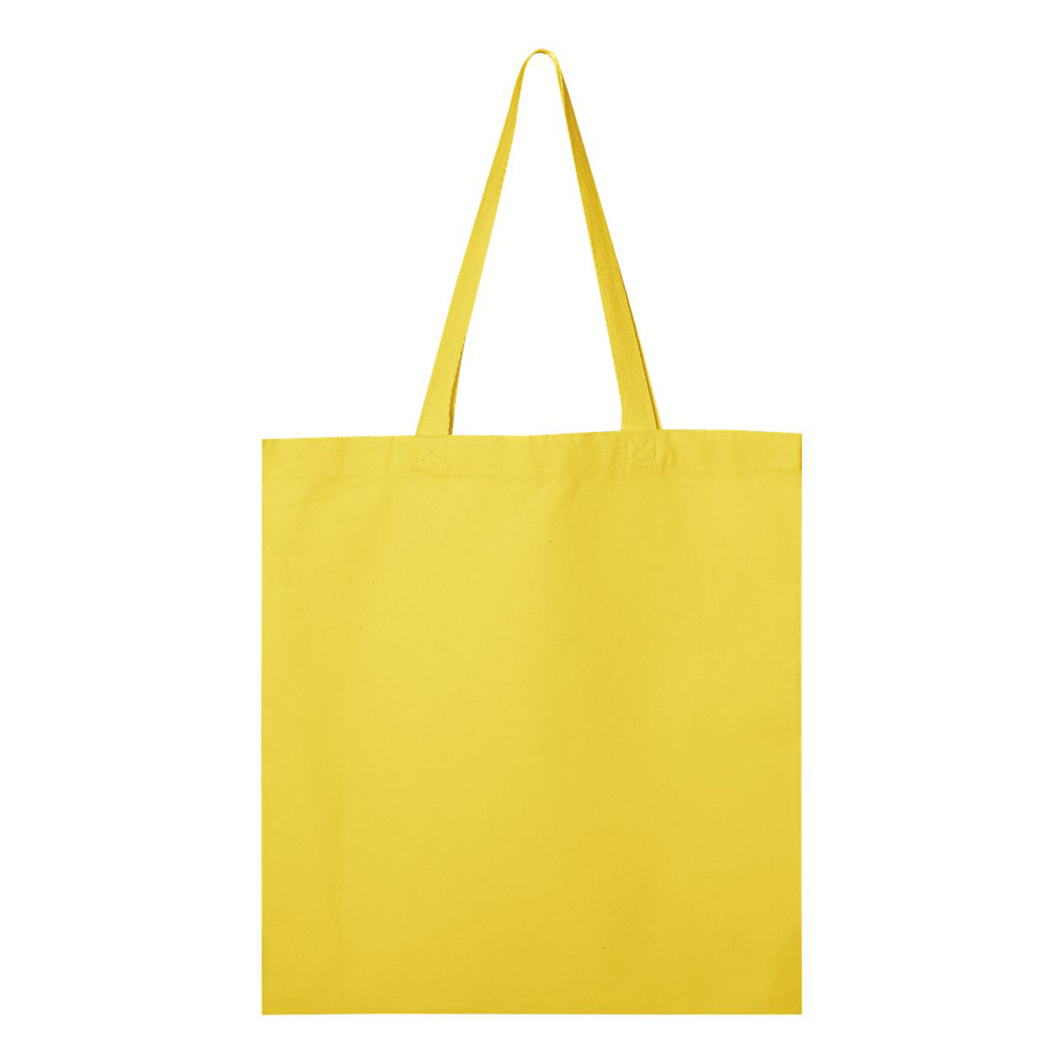 Canvas Slim Tote w/ Webbing Handles 6
