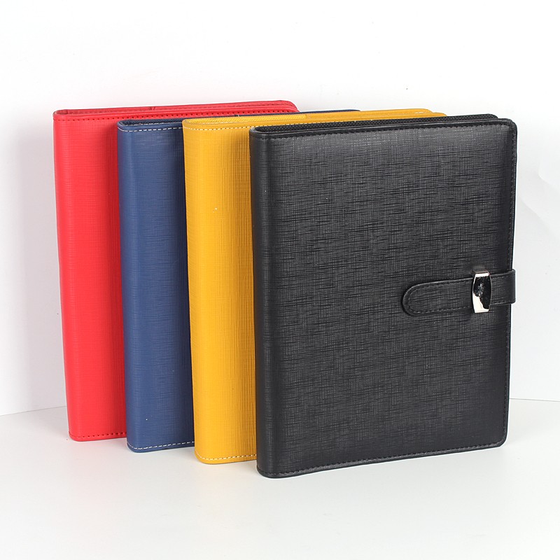 Soft PU Leather Binder Notebook 5