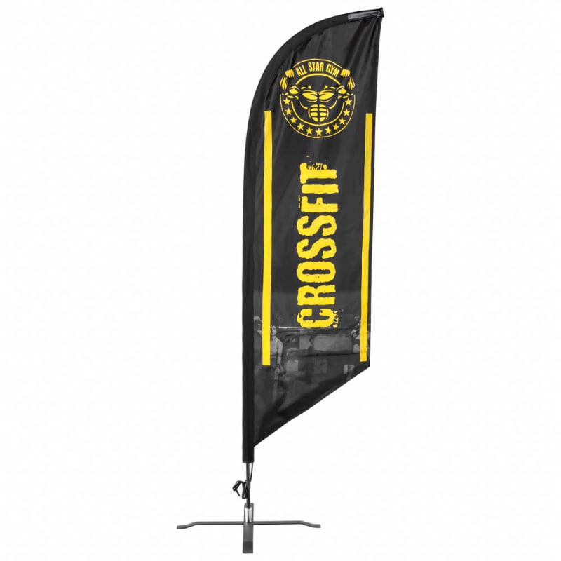 Custom 7' X 2' Small Feather Flags 4
