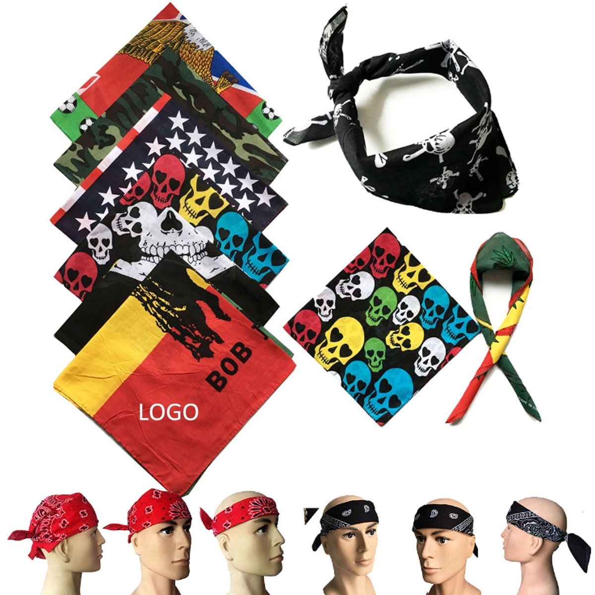 100% Cotton Bandana 2