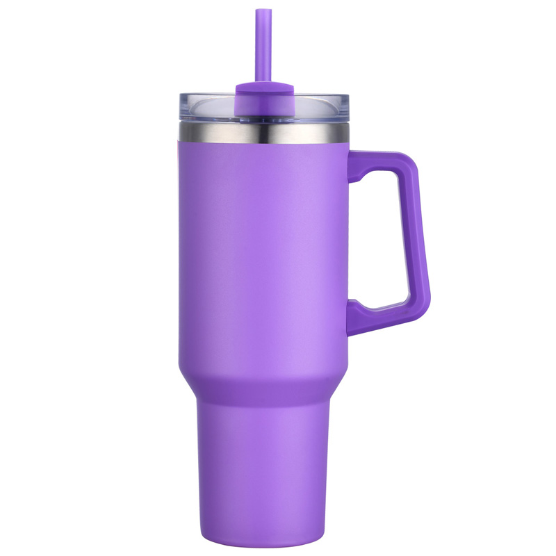 40oz. Travel Mug with Handle and Straw 11