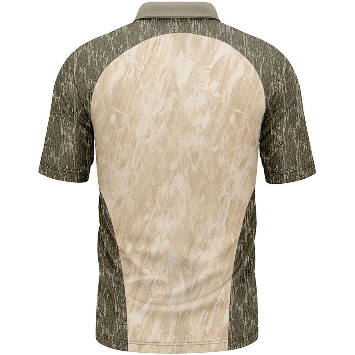 Mossy Oak® Men's 4.4 oz. Polyester Interlock Raglan Polo Shirt 2