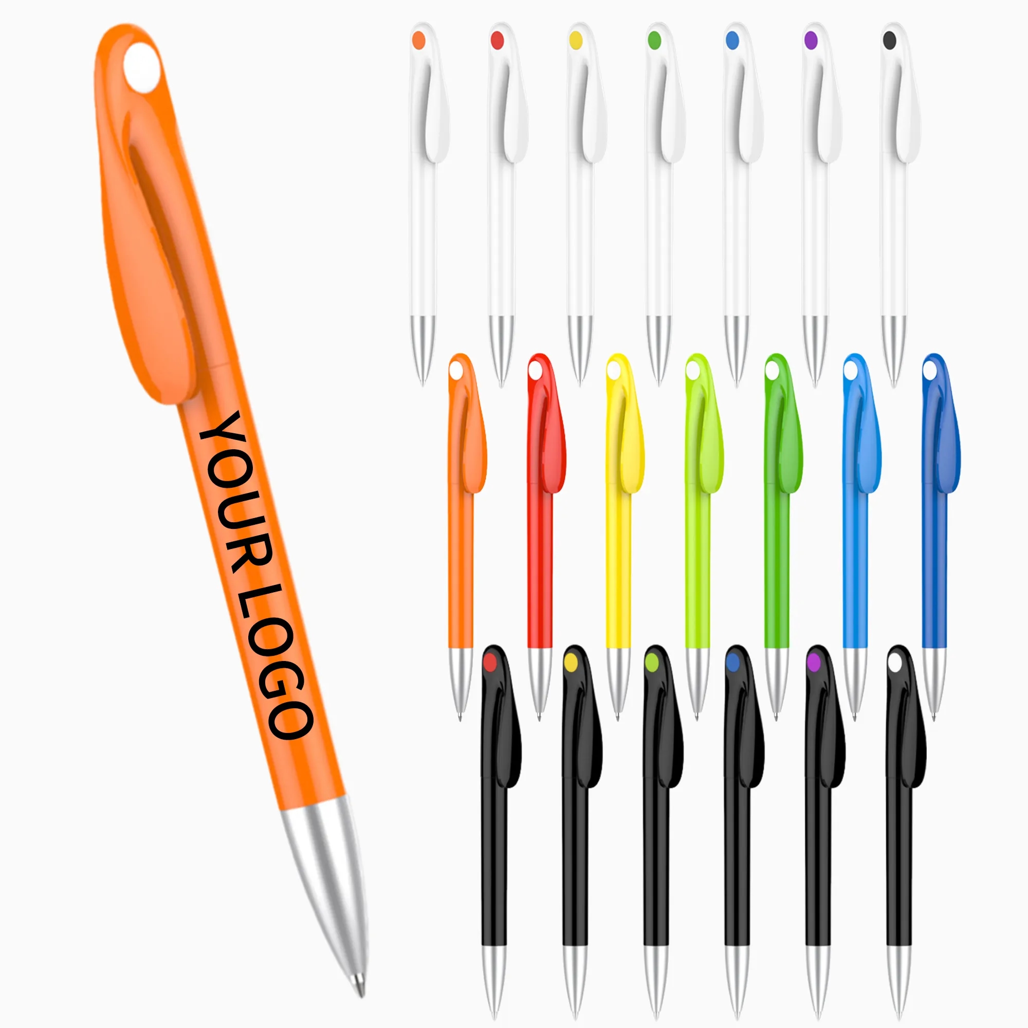 Reliable Clip Pen with Comfortable Grip and Black Ink 17