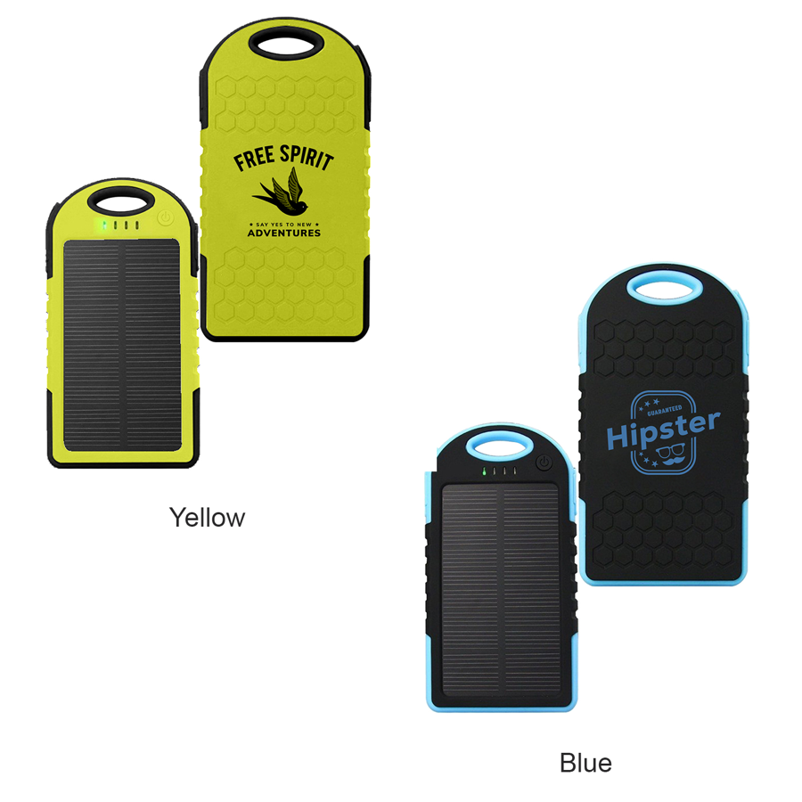 Solar-Charge Water-Resistant Power Bank 6