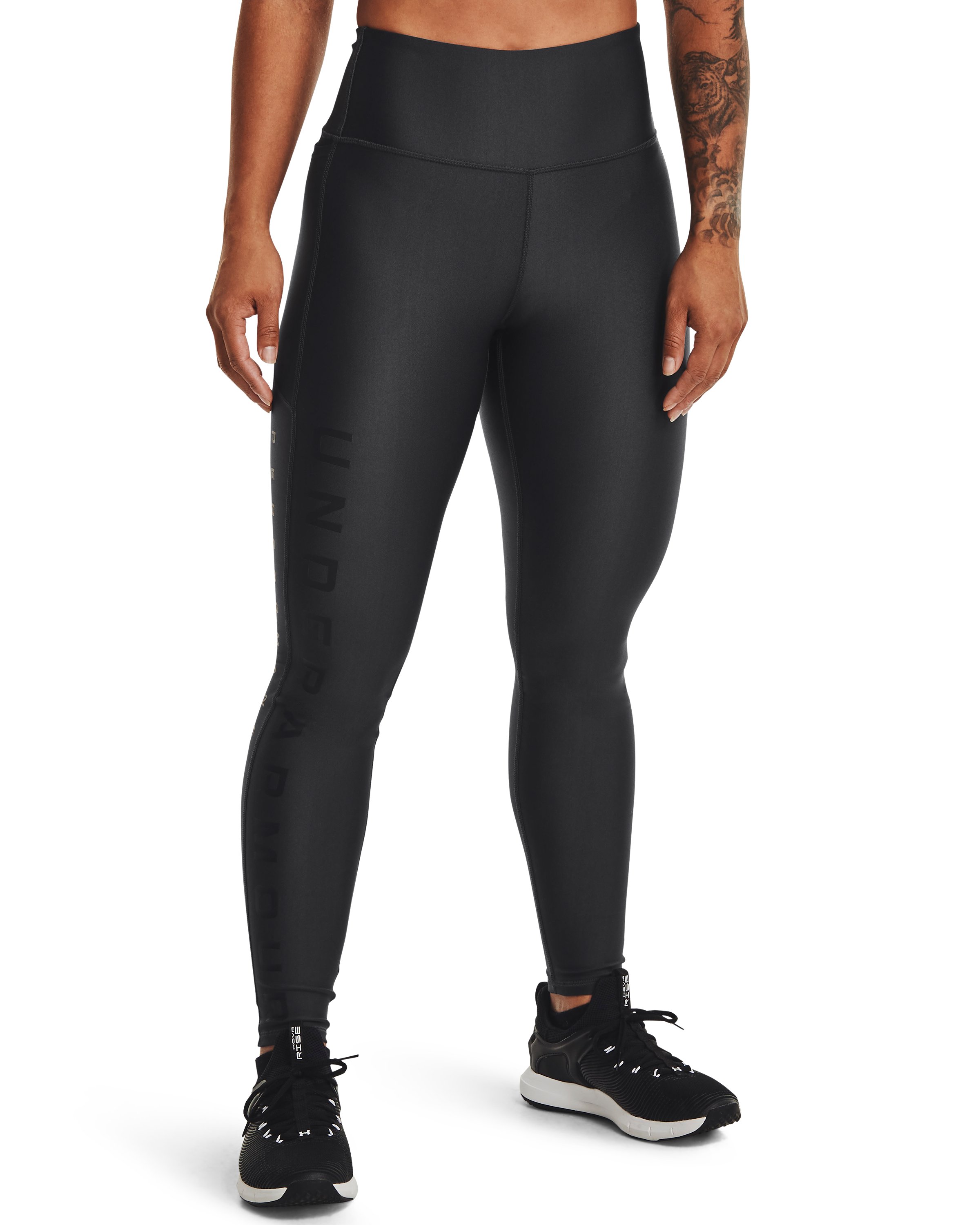 HeatGear No-Slip Waistband Women's Full-Length Leggings 1
