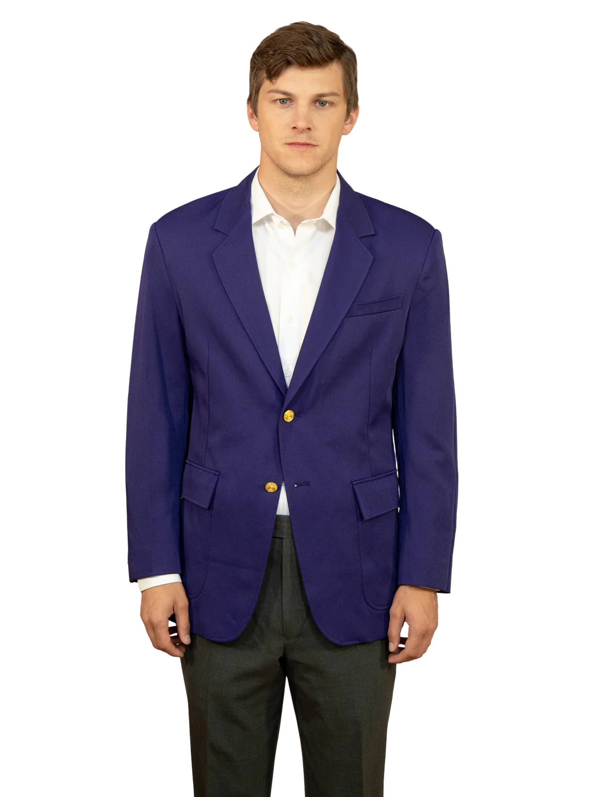 Executive Apparel Blazers - Men's 6-Pocket Single-Breasted Blazer 4