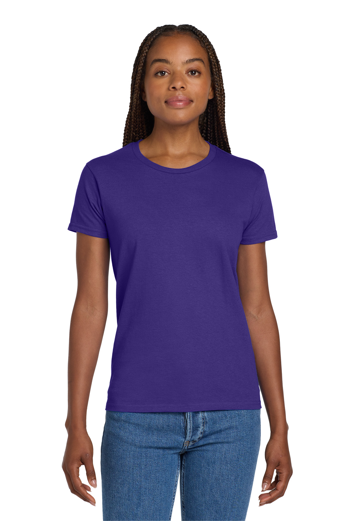 Gildan Women's Ultra Cotton 100% US Cotton T-Shirt. 2000L 183