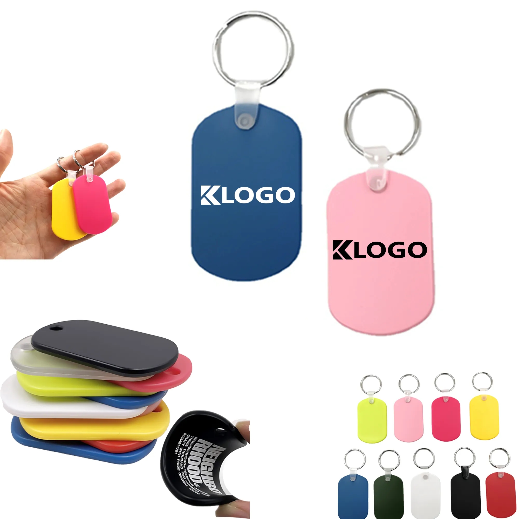 Custom Oval Keychain 1