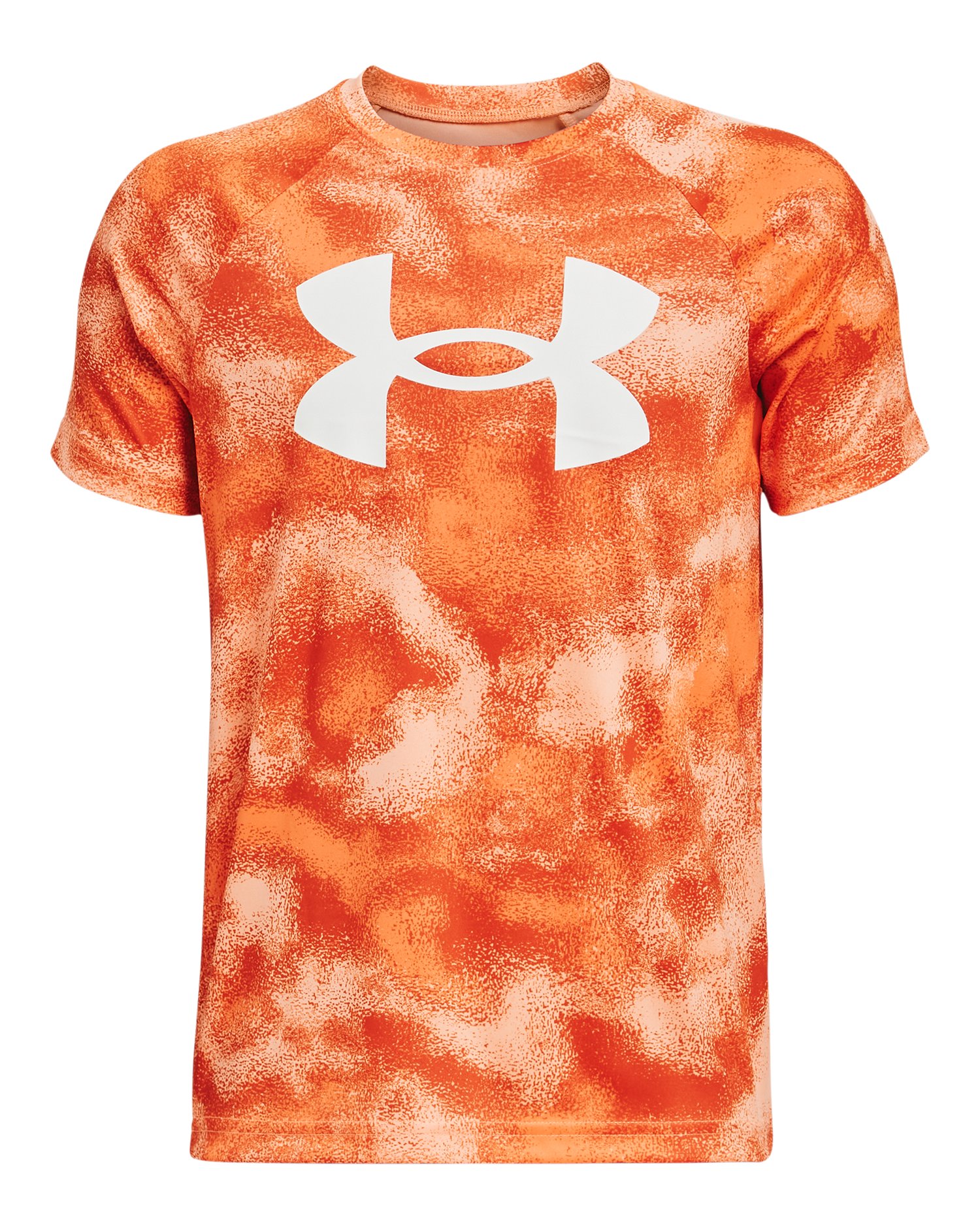 UA Tech Big Logo Printed Boys' Short Sleeve 27