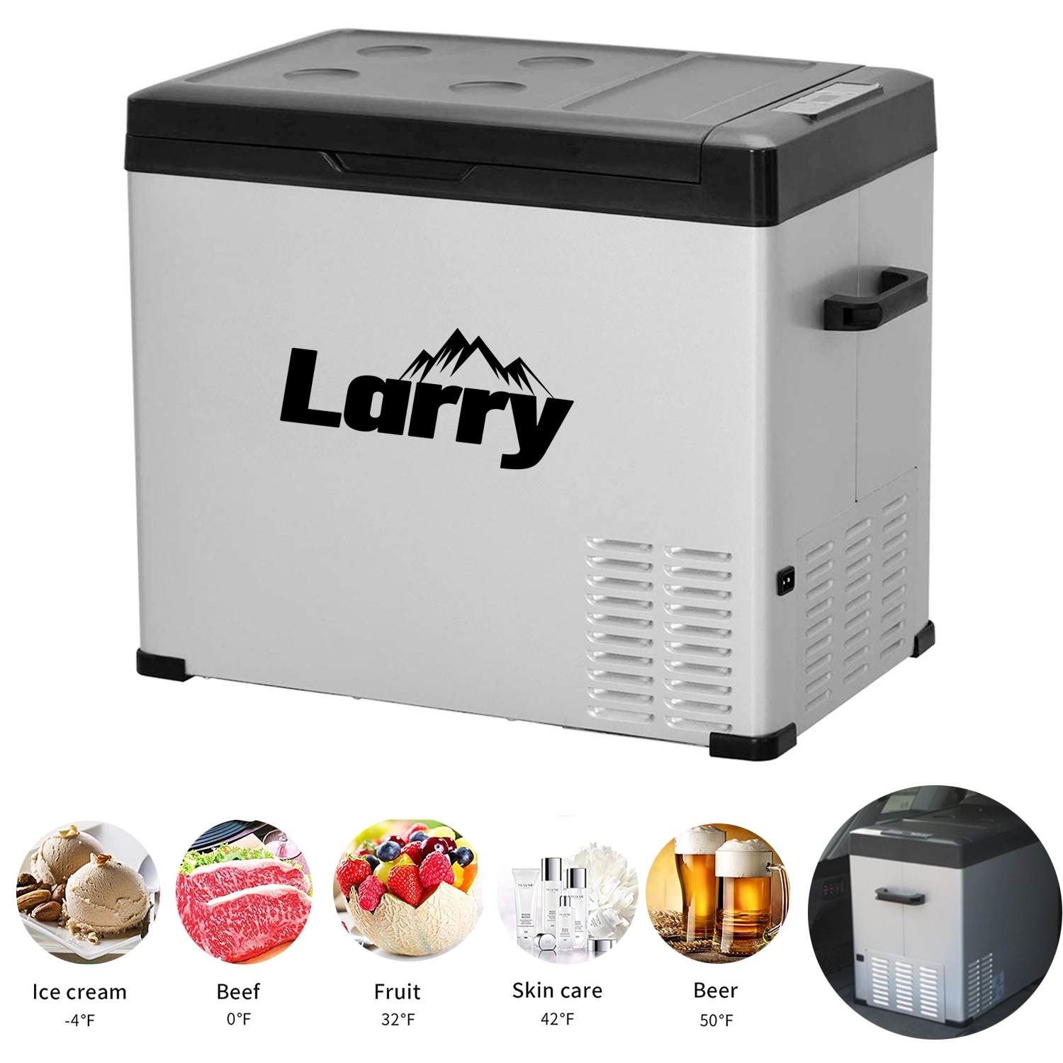 75L Car Refrigerator Freezer 2