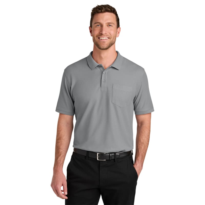 Port Authority Wearever Signature Pique Pocket Polo 12