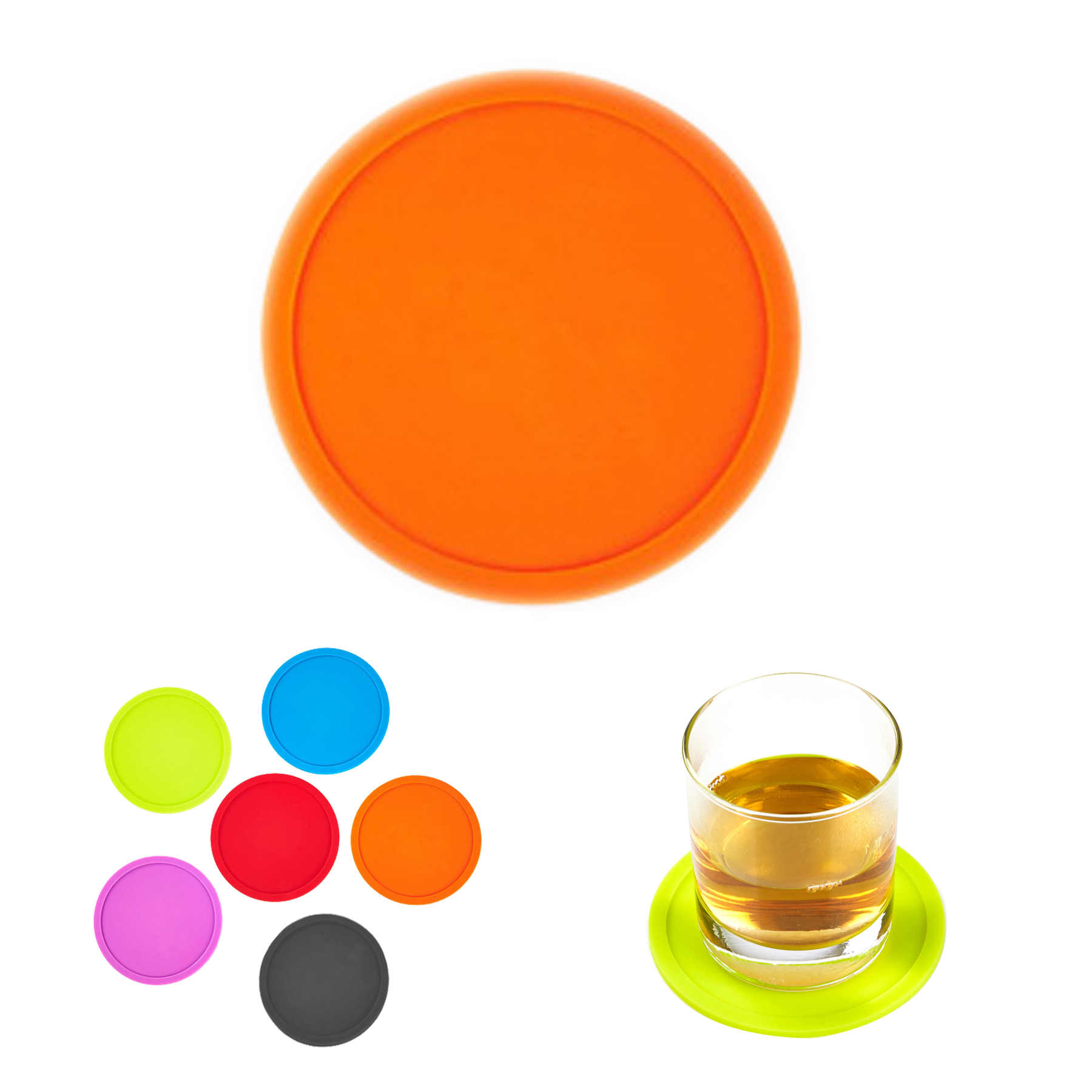 4" Silicone Coaster 2