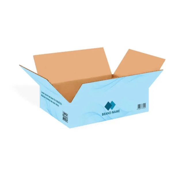 Flat Boxes - White (Printed) 5