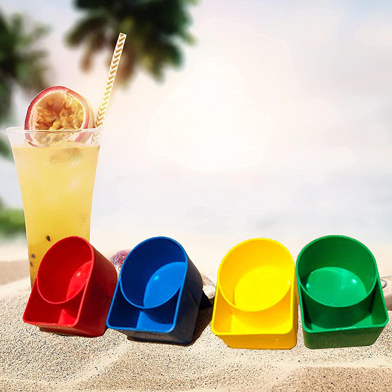 Multi-Functional Sand Cup Holder for Phone Sunglasses Key 6