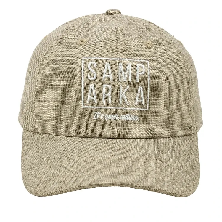 Custom 100% Hemp Baseball Cap 5