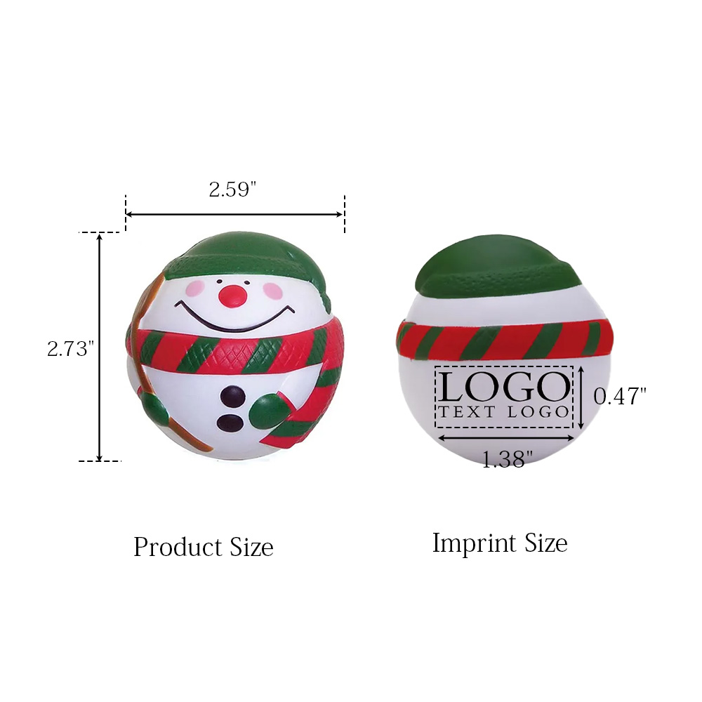 Snowman Stress Ball 6