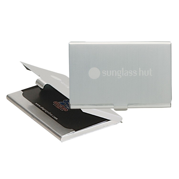 Aluminum Business Card Holder 1