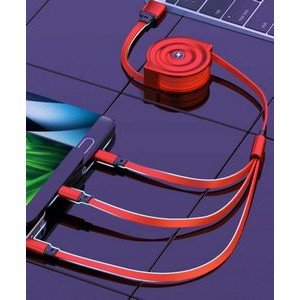 3 In 1 Telescopic Fast Charging Cable 6