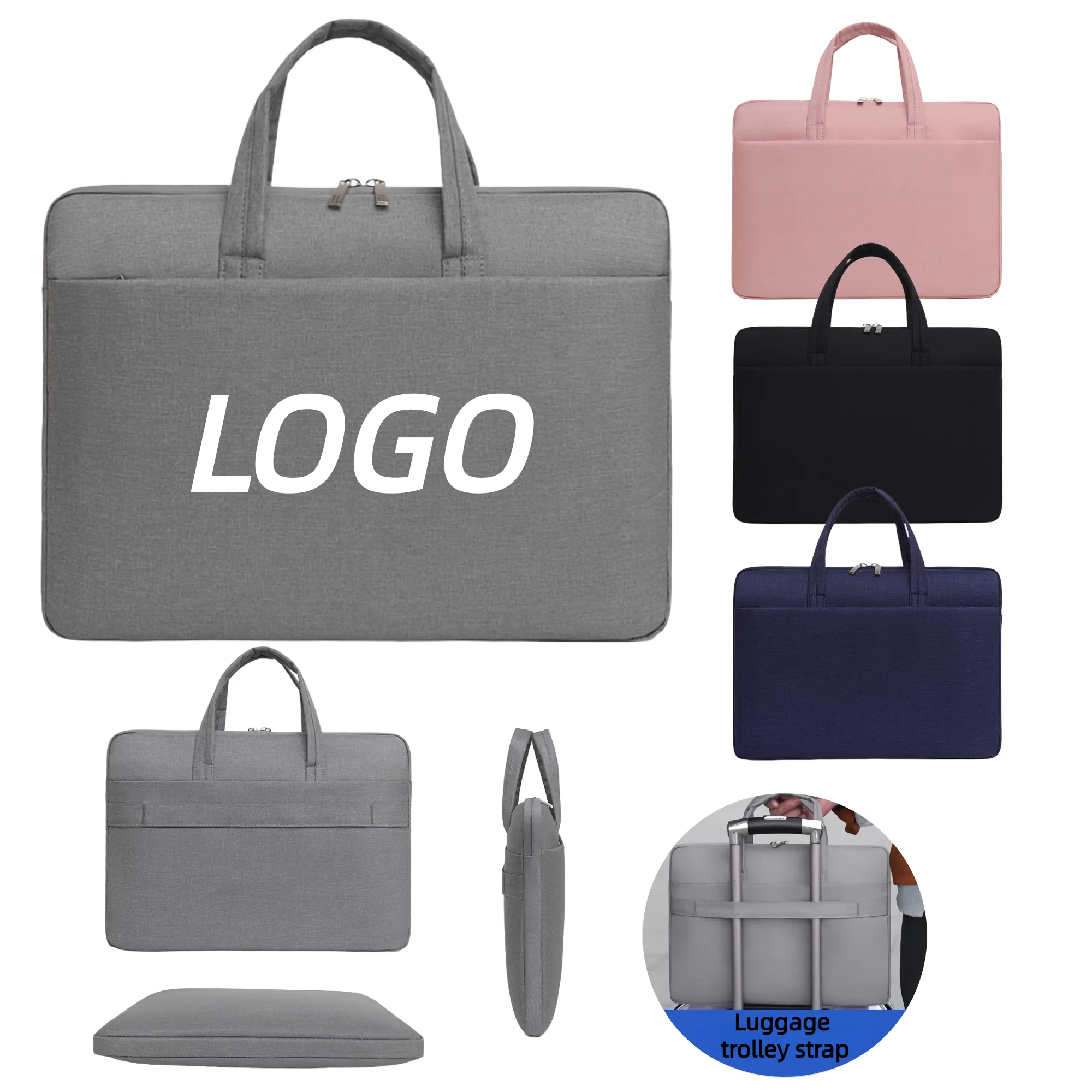 15 Inch Business Briefcase Laptop Bag 2