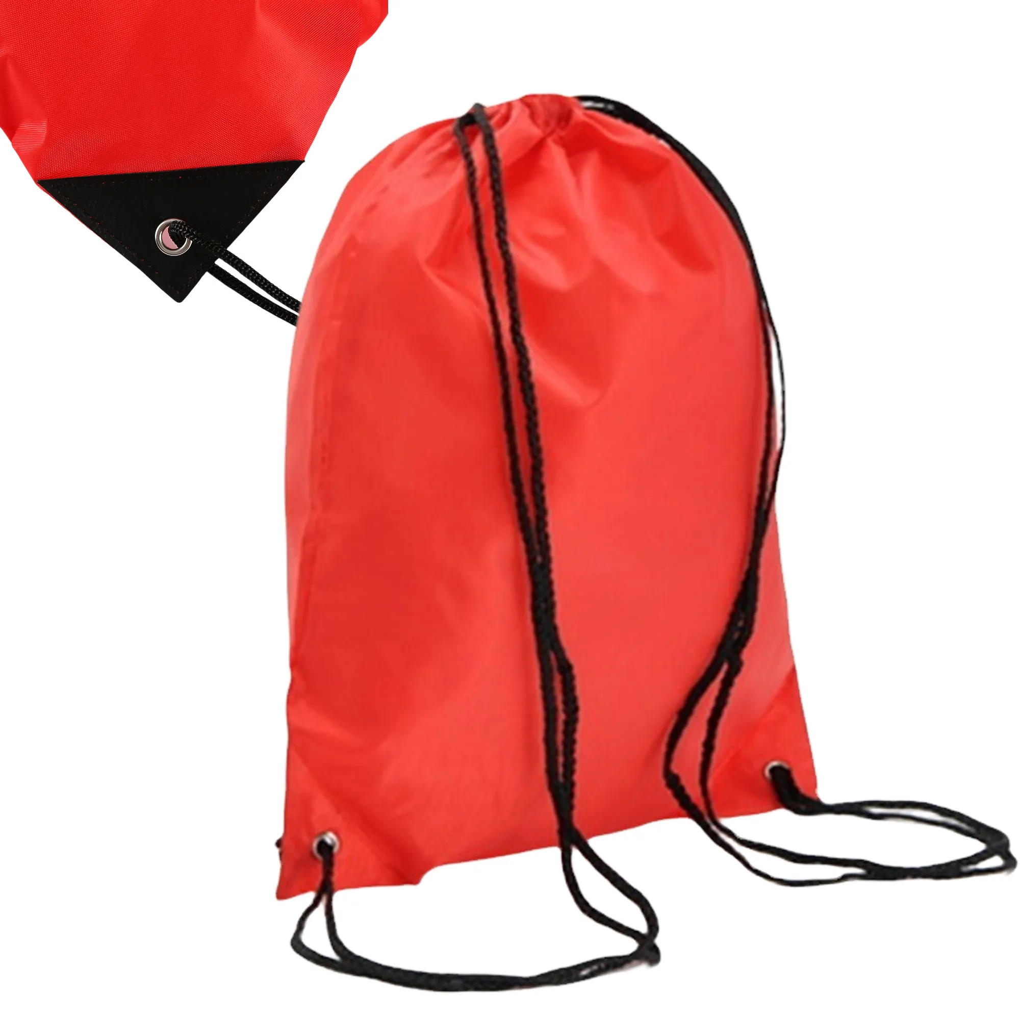MOQ 20 PCS 210D Drawstring Backpack Personal Logoed products 2
