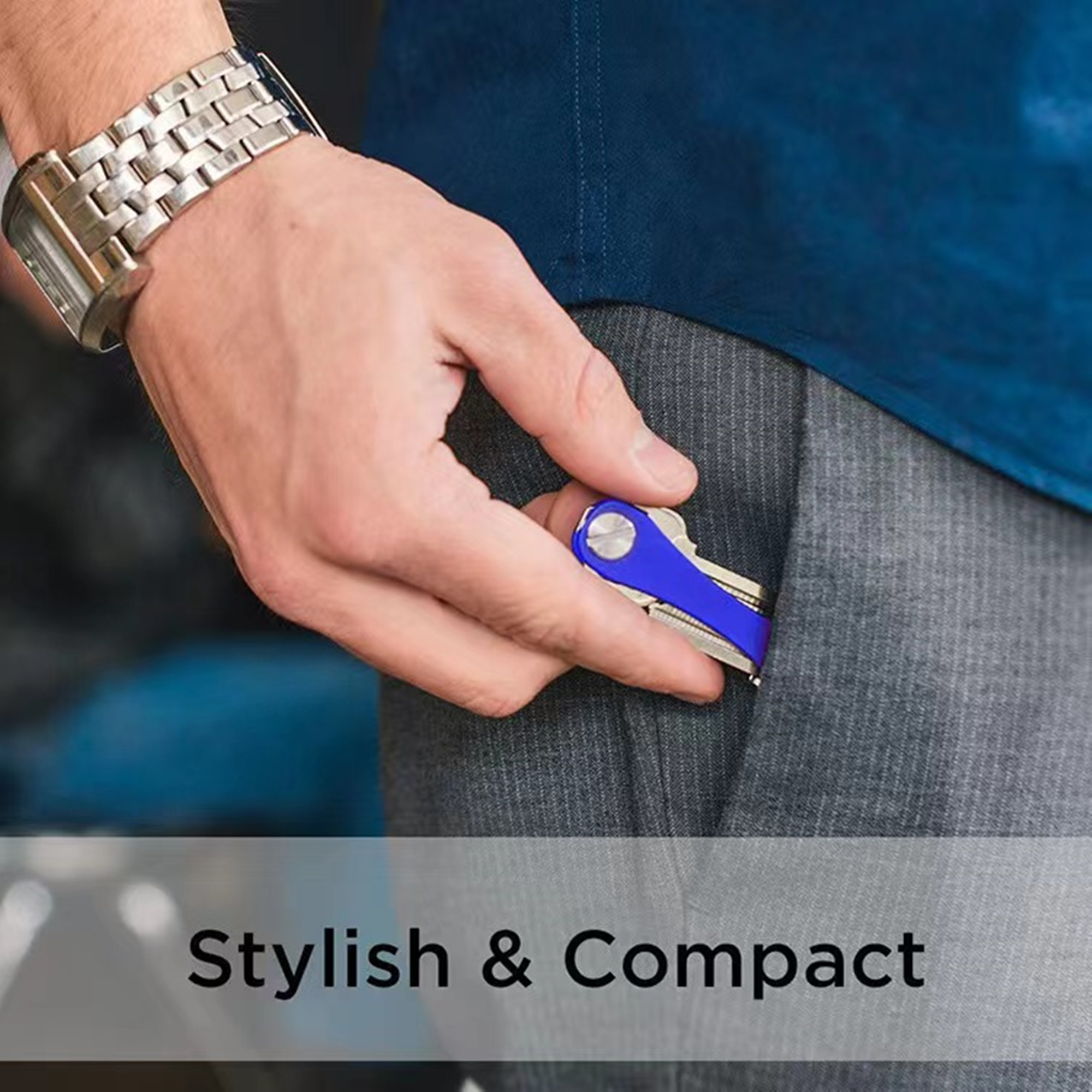 Compact Key Organizer Holder For Keychain Key Ring 6