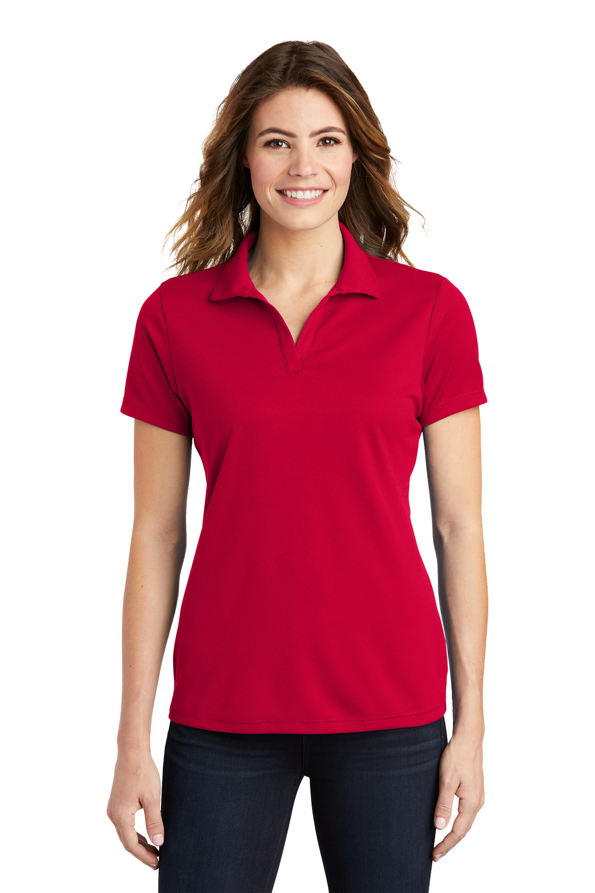 Sport-Tek® Women's PosiCharge RacerMesh Polo 100