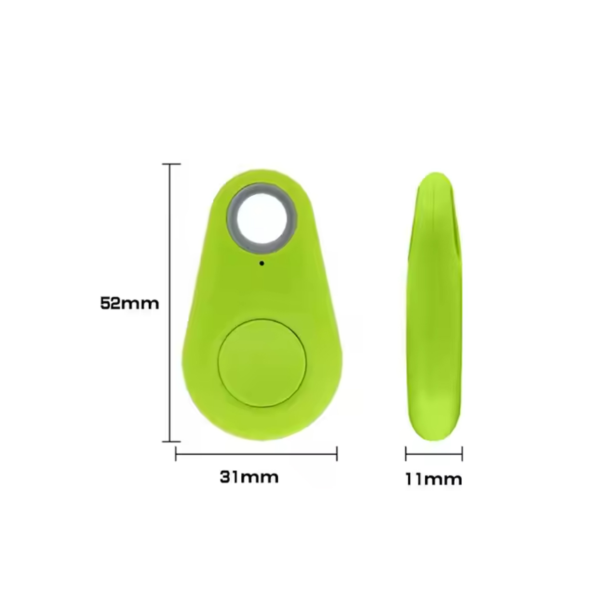 Bluetooth Smart Tracker Tag with Keychain Hole 6