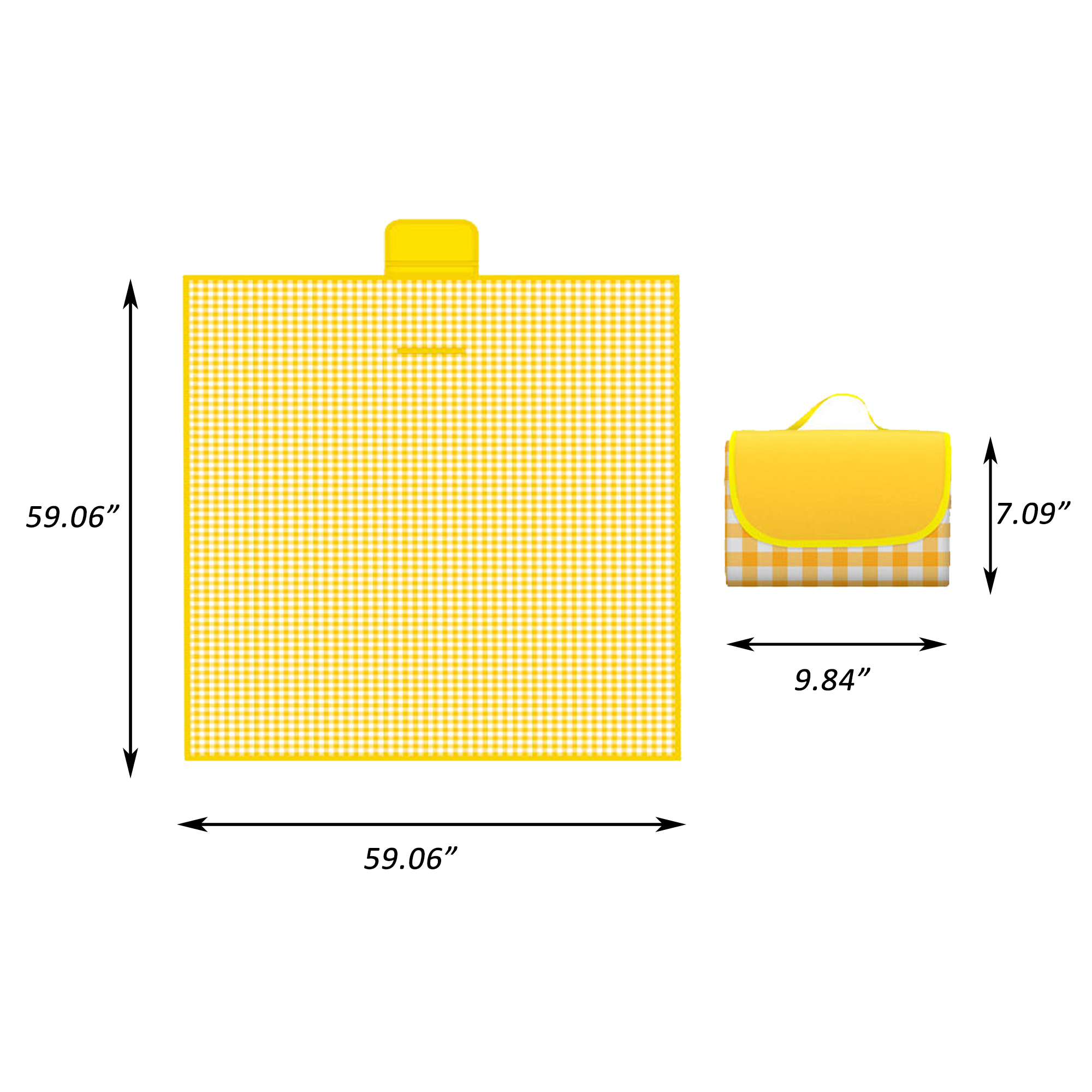 Full Color Outdoor Picnic Blanket MOQ50 2