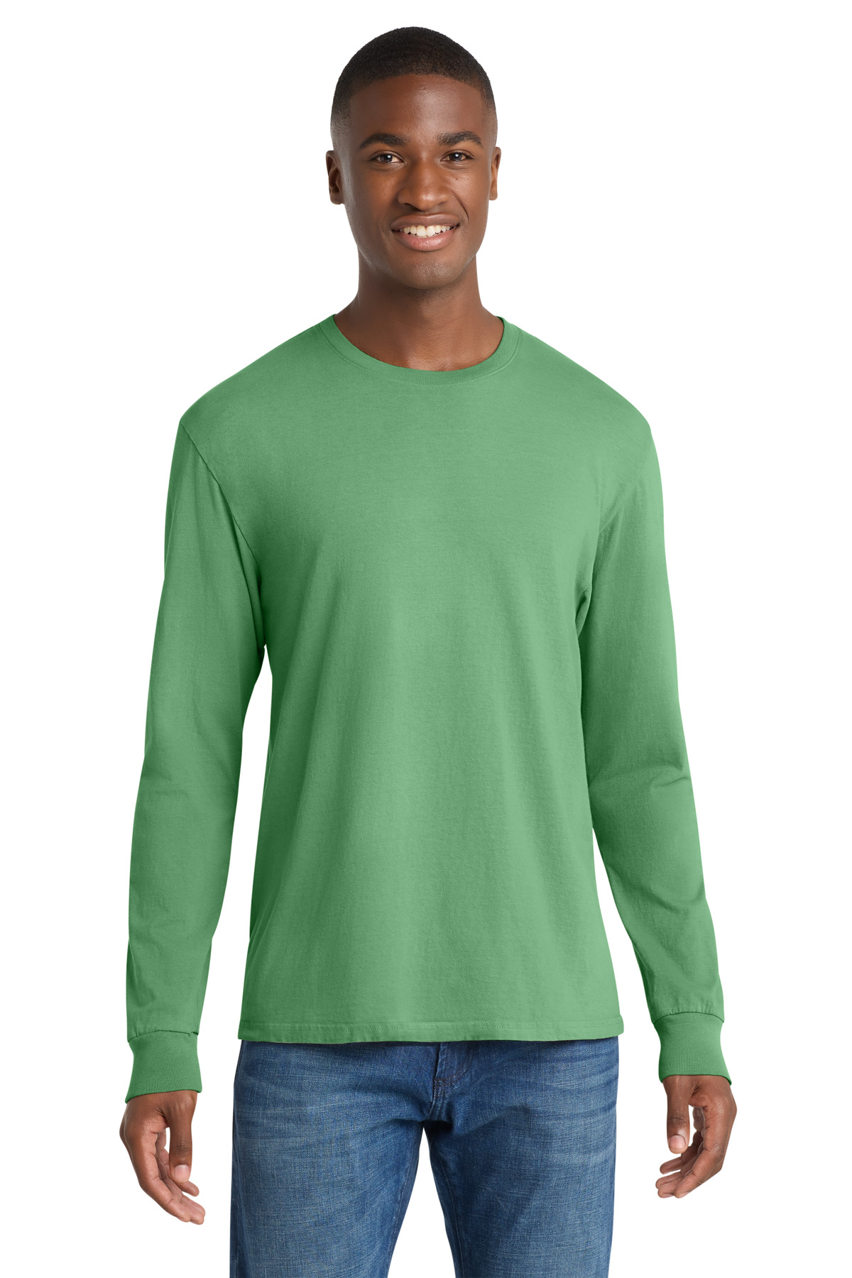 Port & Co Beach Wash Garment-Dyed Long Sleeve Tee PC099LS 96
