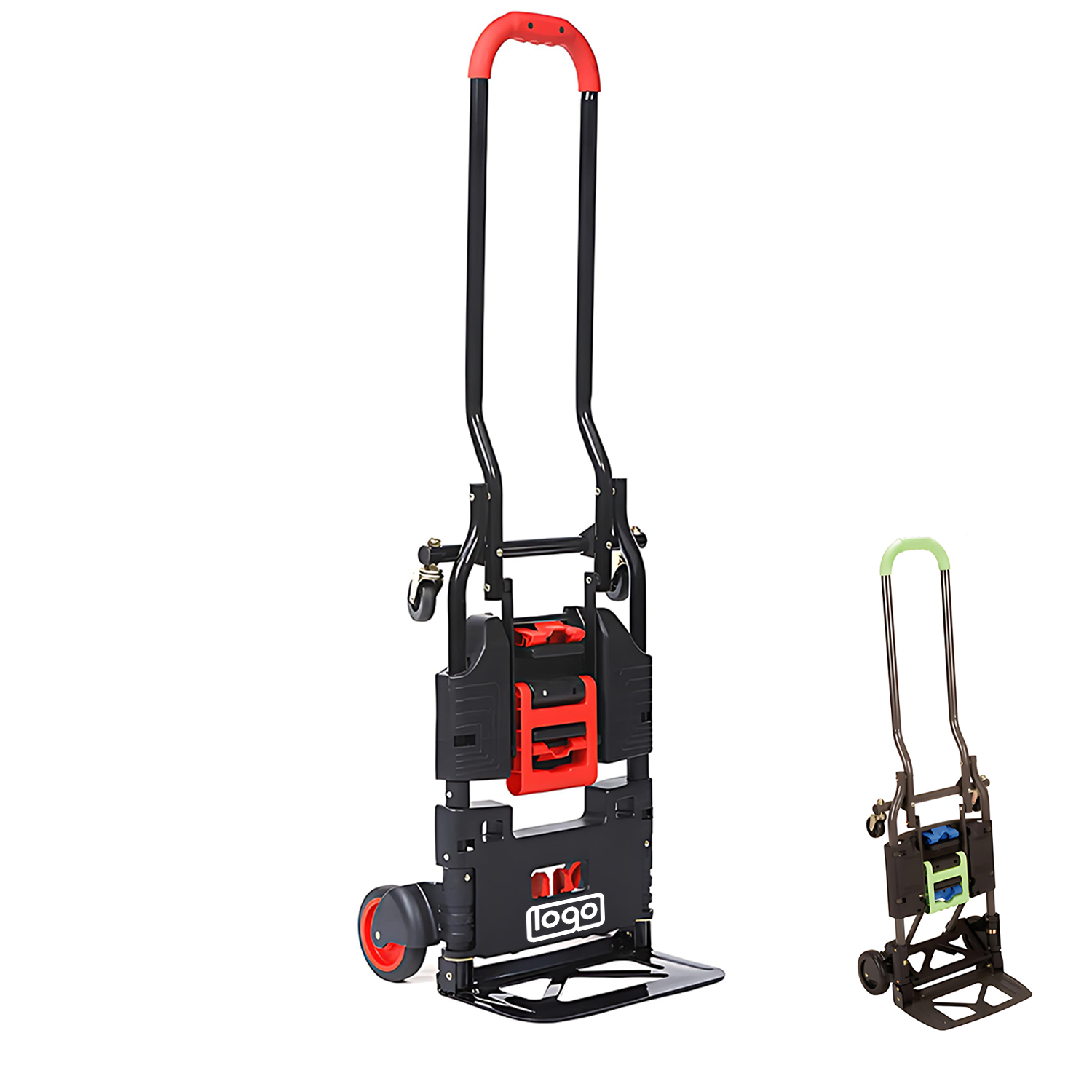 Heavy Duty Folding Metal Hand Truck for Cargo Transport 3