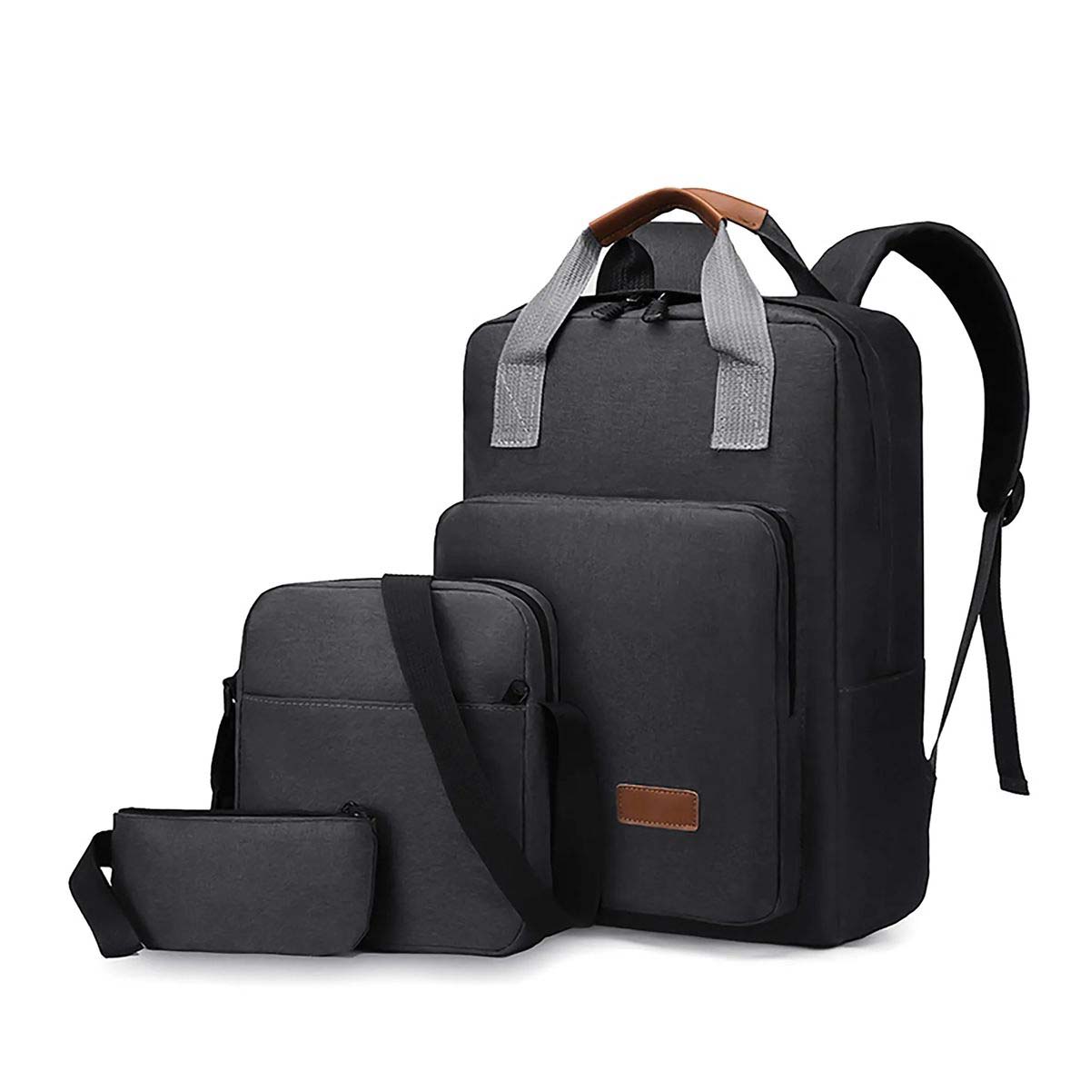 Durable Commuter Travel Bag Set with Side Pockets 6